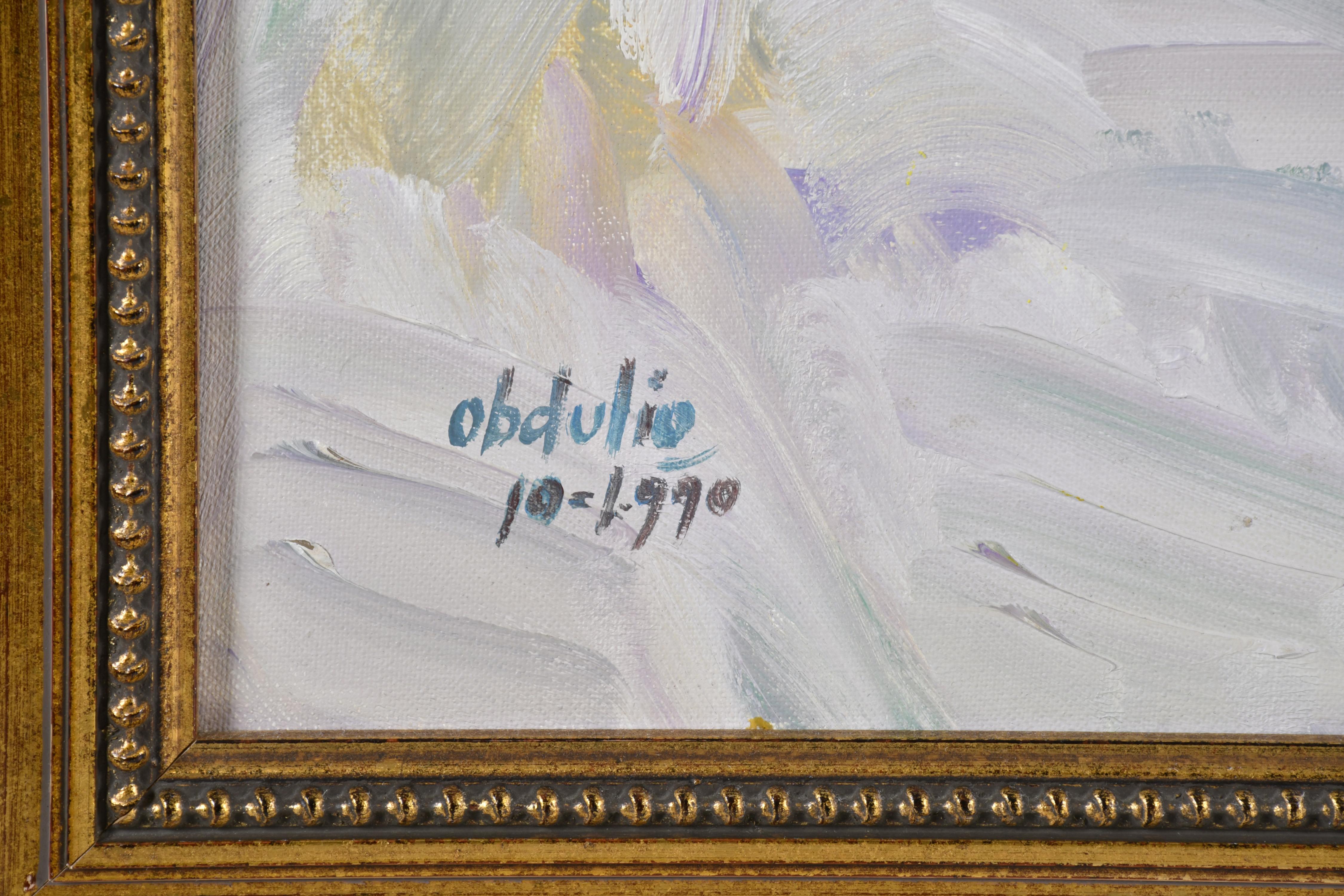 OBDULIO FUERTES SANCHEZ (1944).  "Bodegón", 1990.