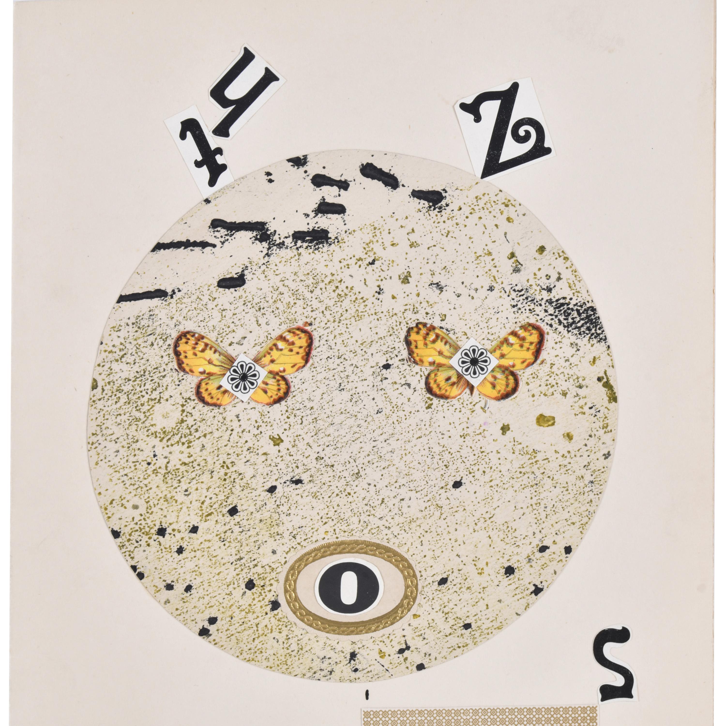 JOAN JOSEP THARRATS VIDAL (1918-2001) Collage para felicita