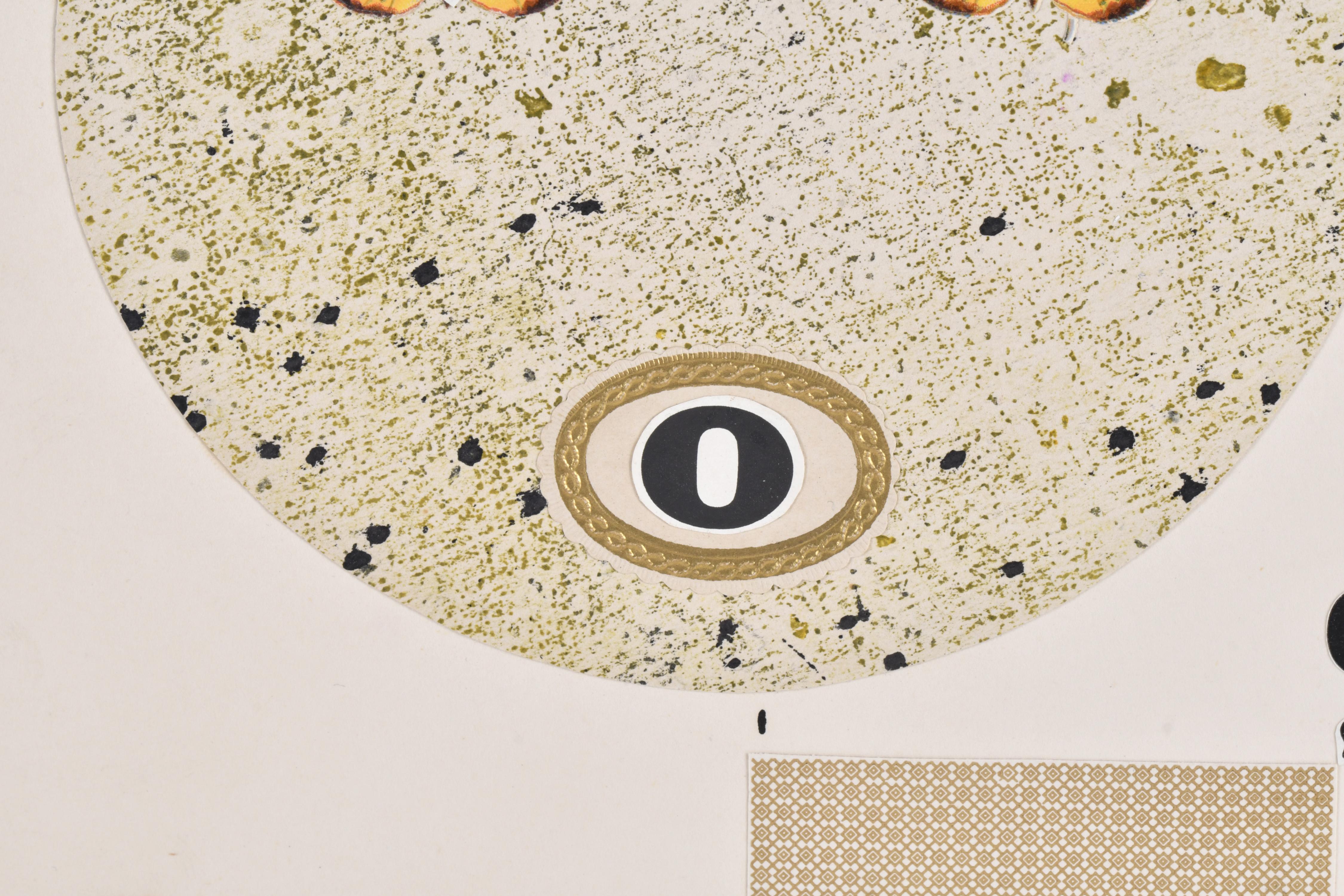 JOAN JOSEP THARRATS VIDAL (1918-2001) Collage para felicita