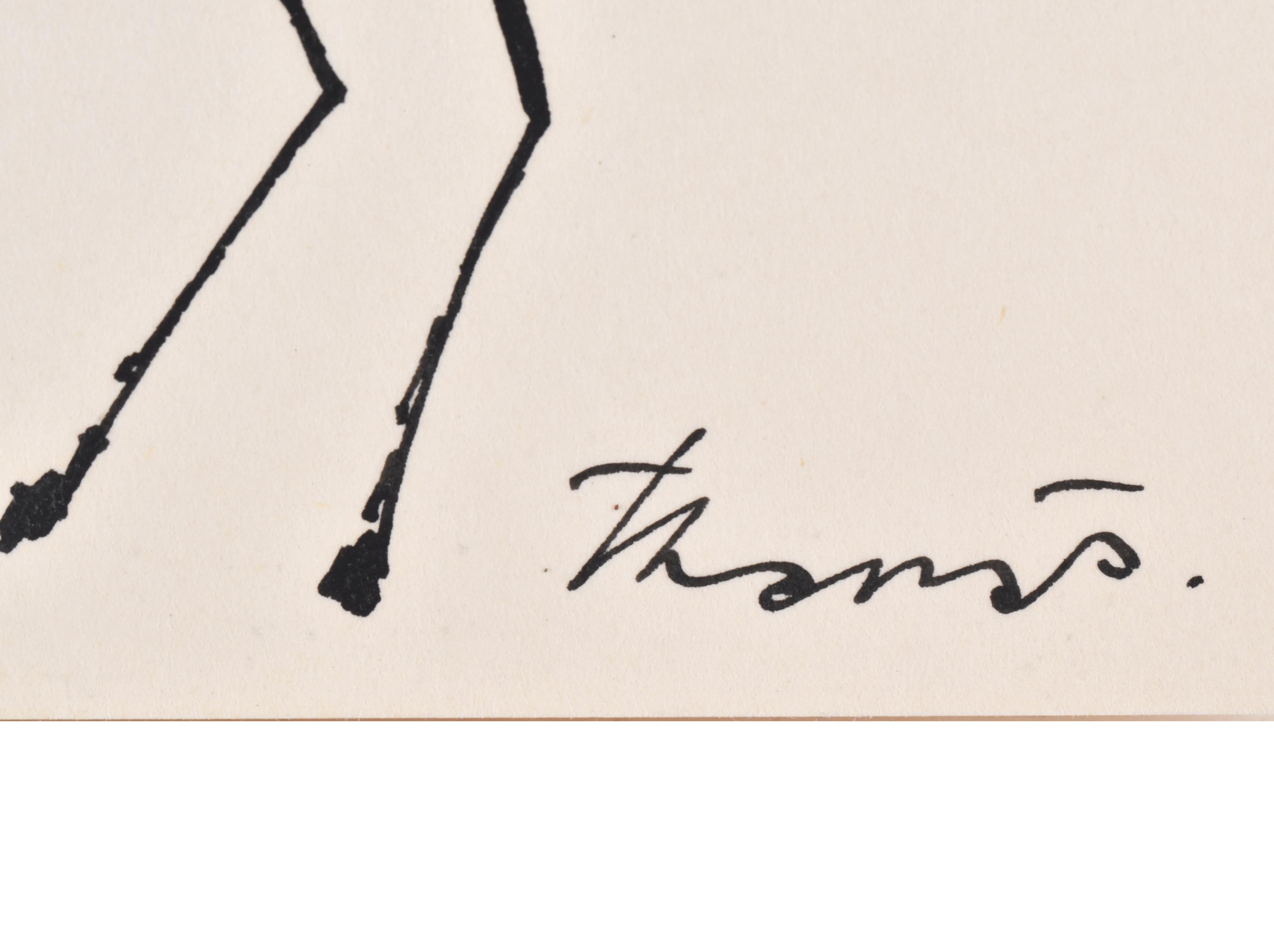 JOAN JOSEP THARRATS VIDAL (1918-2001) Collage para felicita