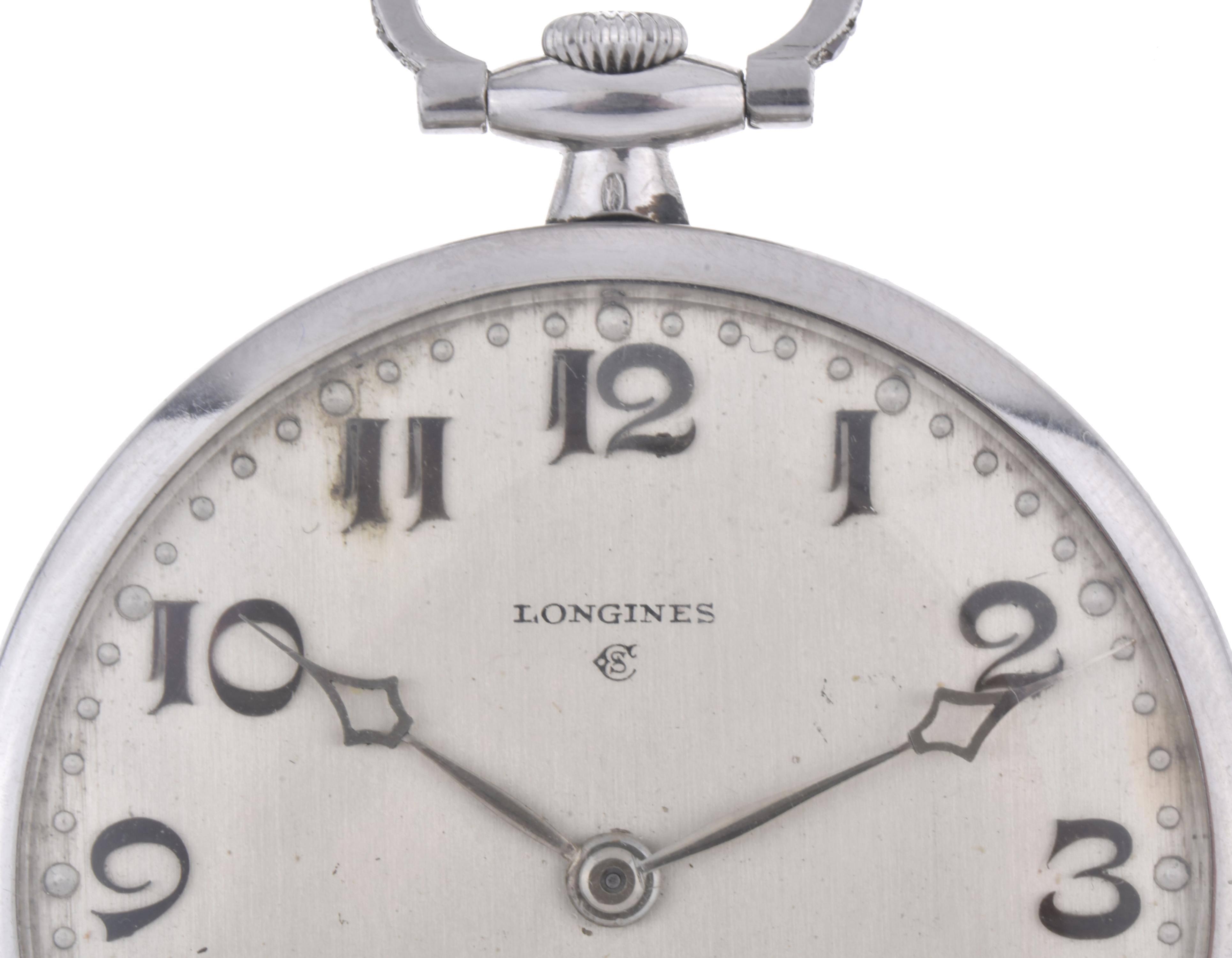 LONGINES. Reloj de bolsillo.