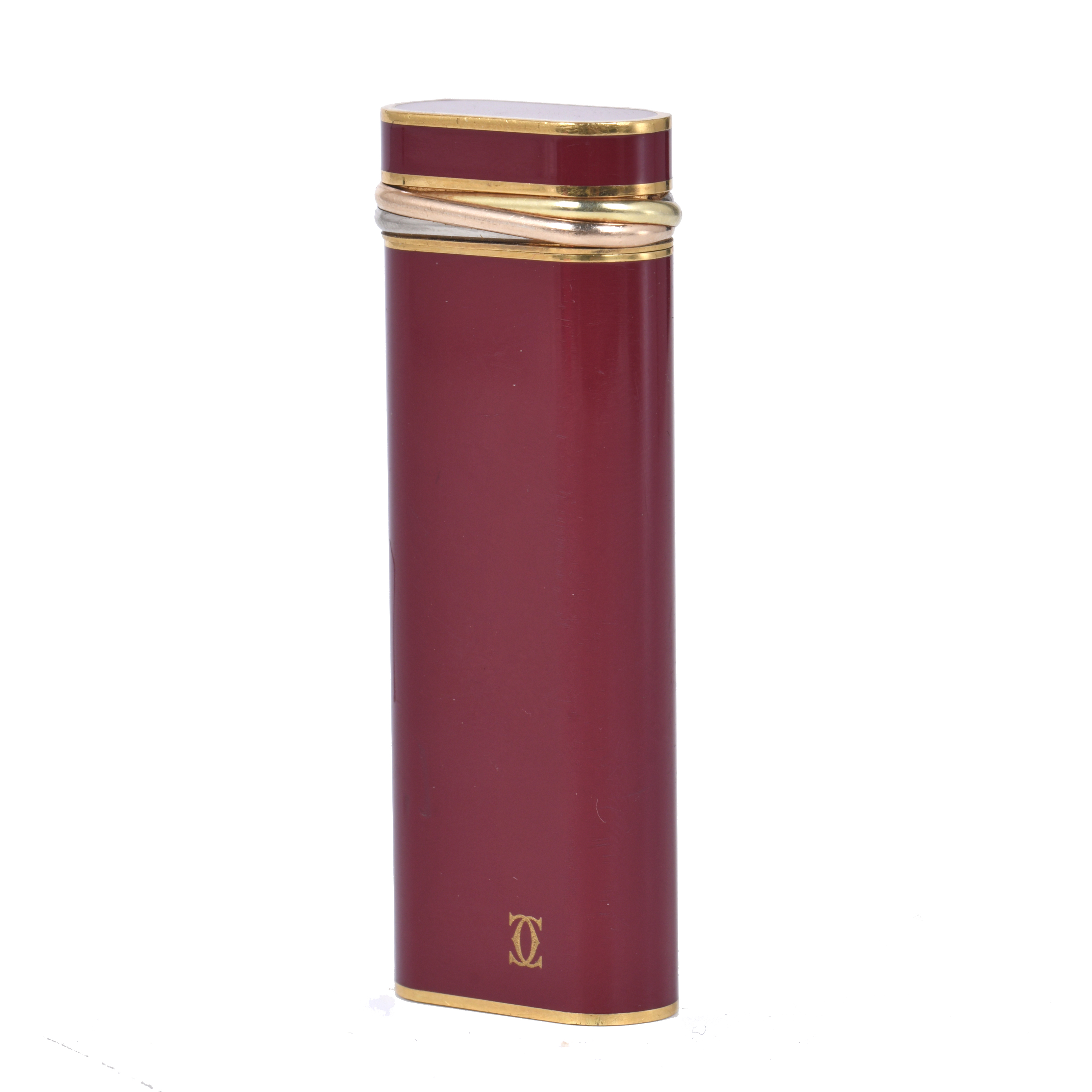 CARTIER. Encendedor modelo "Trinity". 
