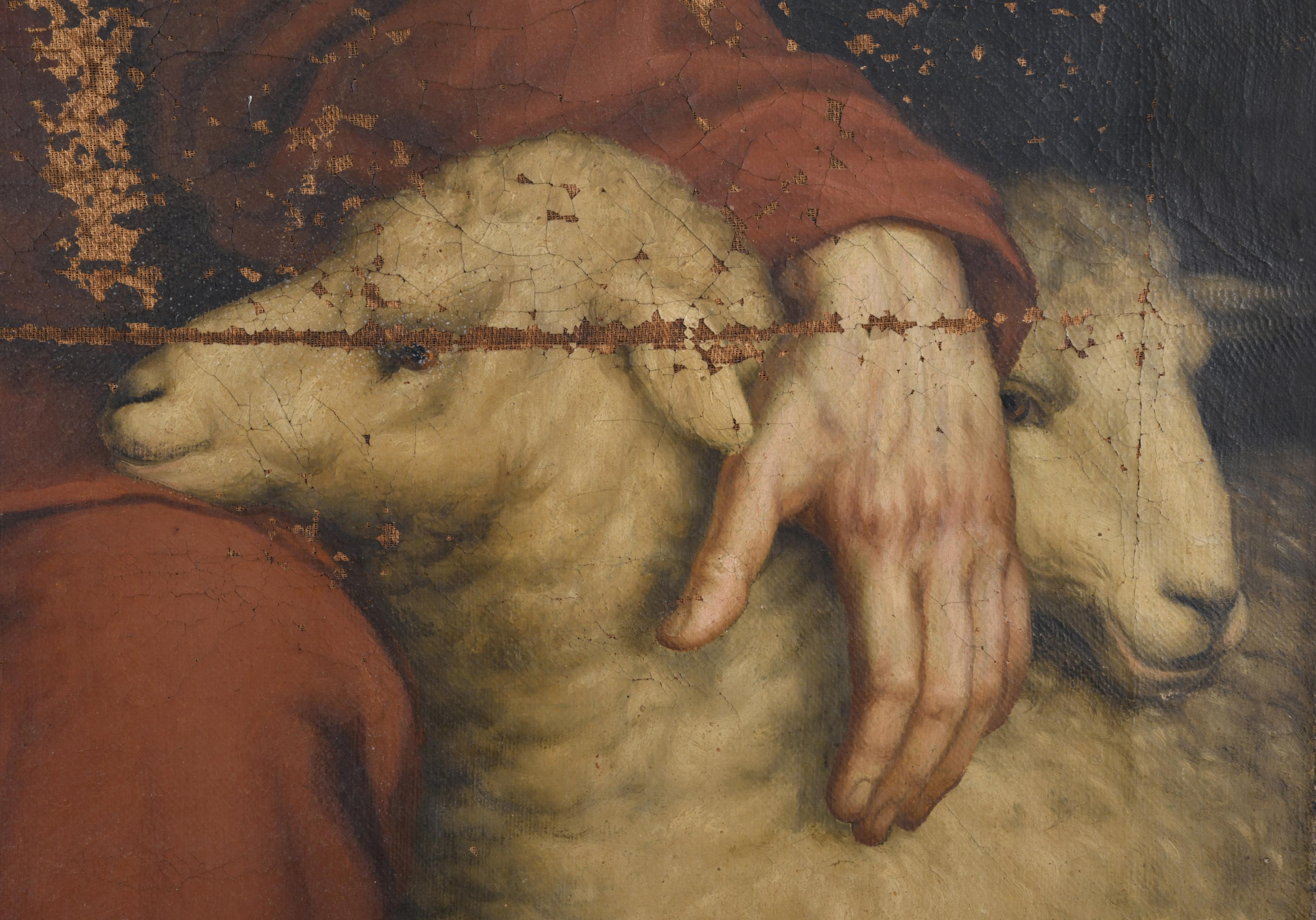 ANTONI FERRAN Y SATAYOL (1786-1857).  "El bon pastor", circ