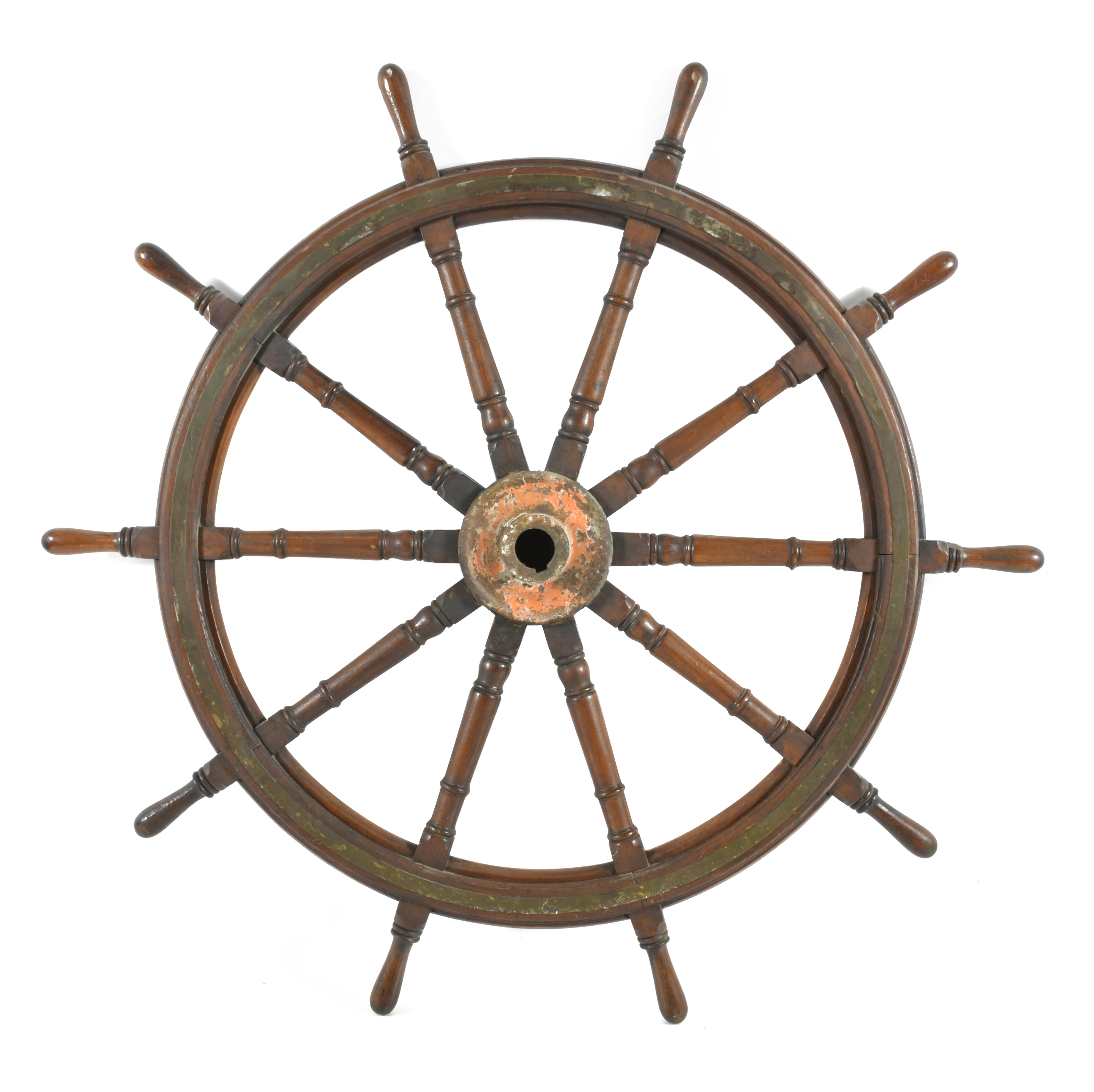 Timón de barco, siglo XX. 