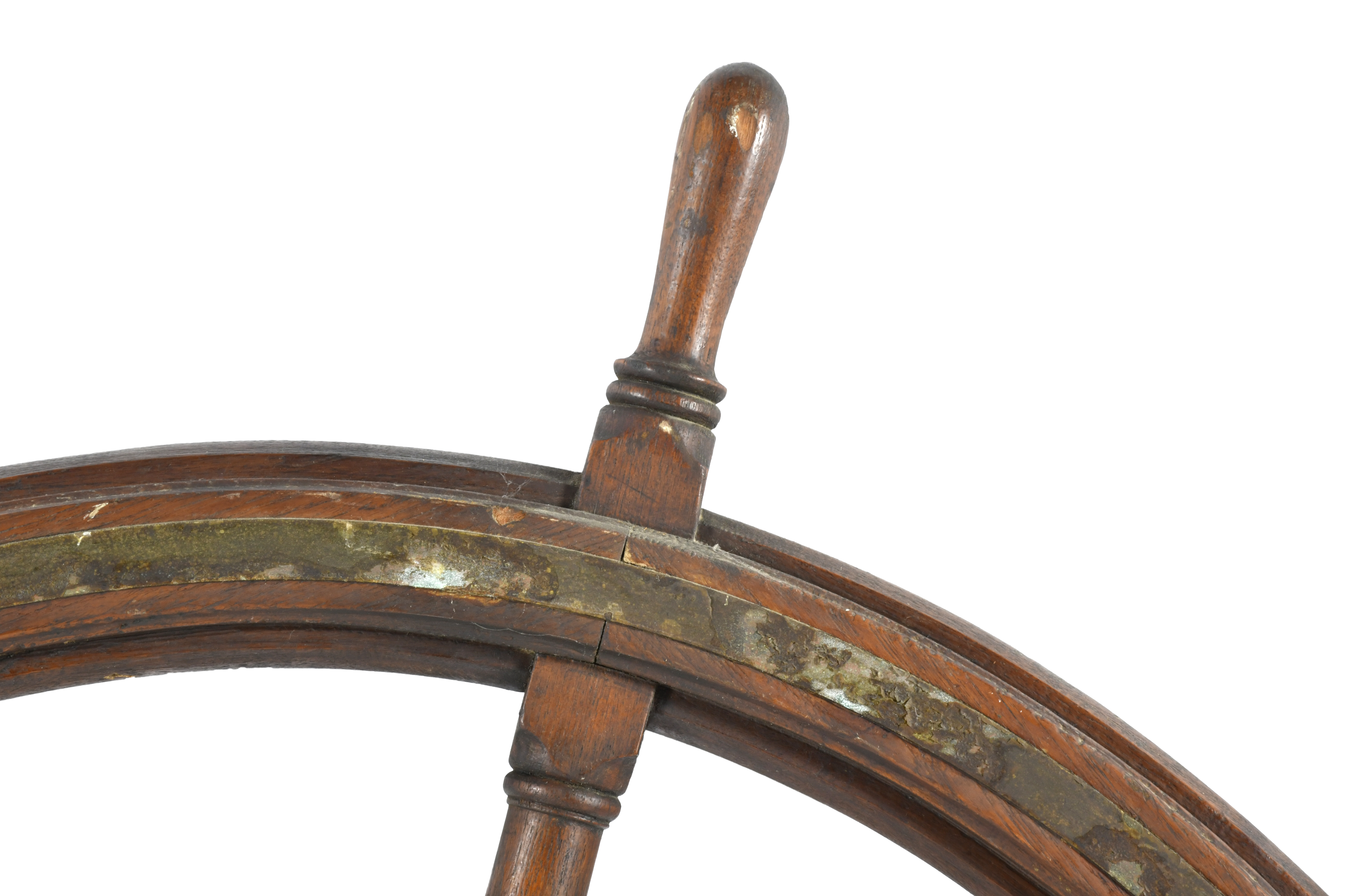 Timón de barco, siglo XX. 