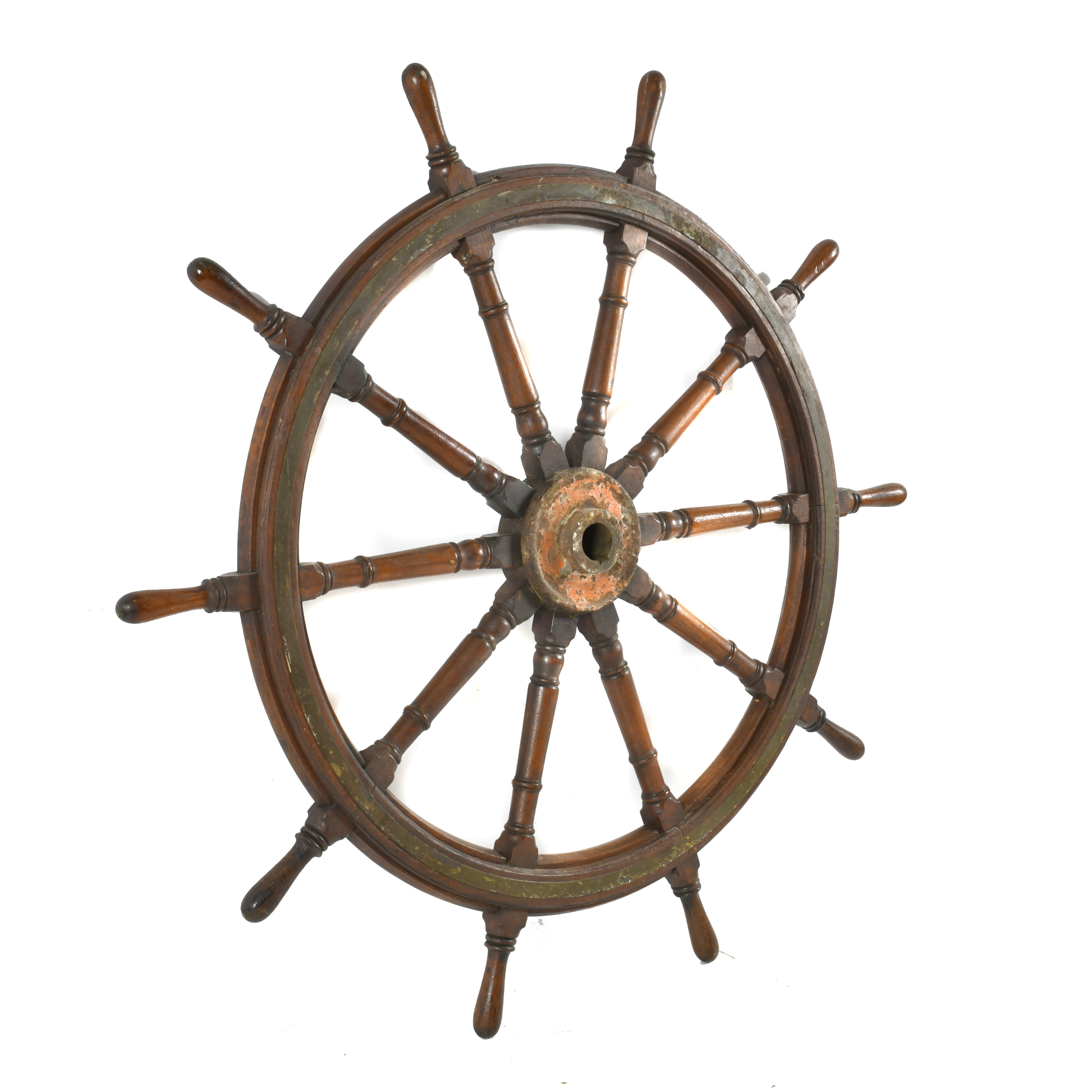 Timón de barco, siglo XX. 