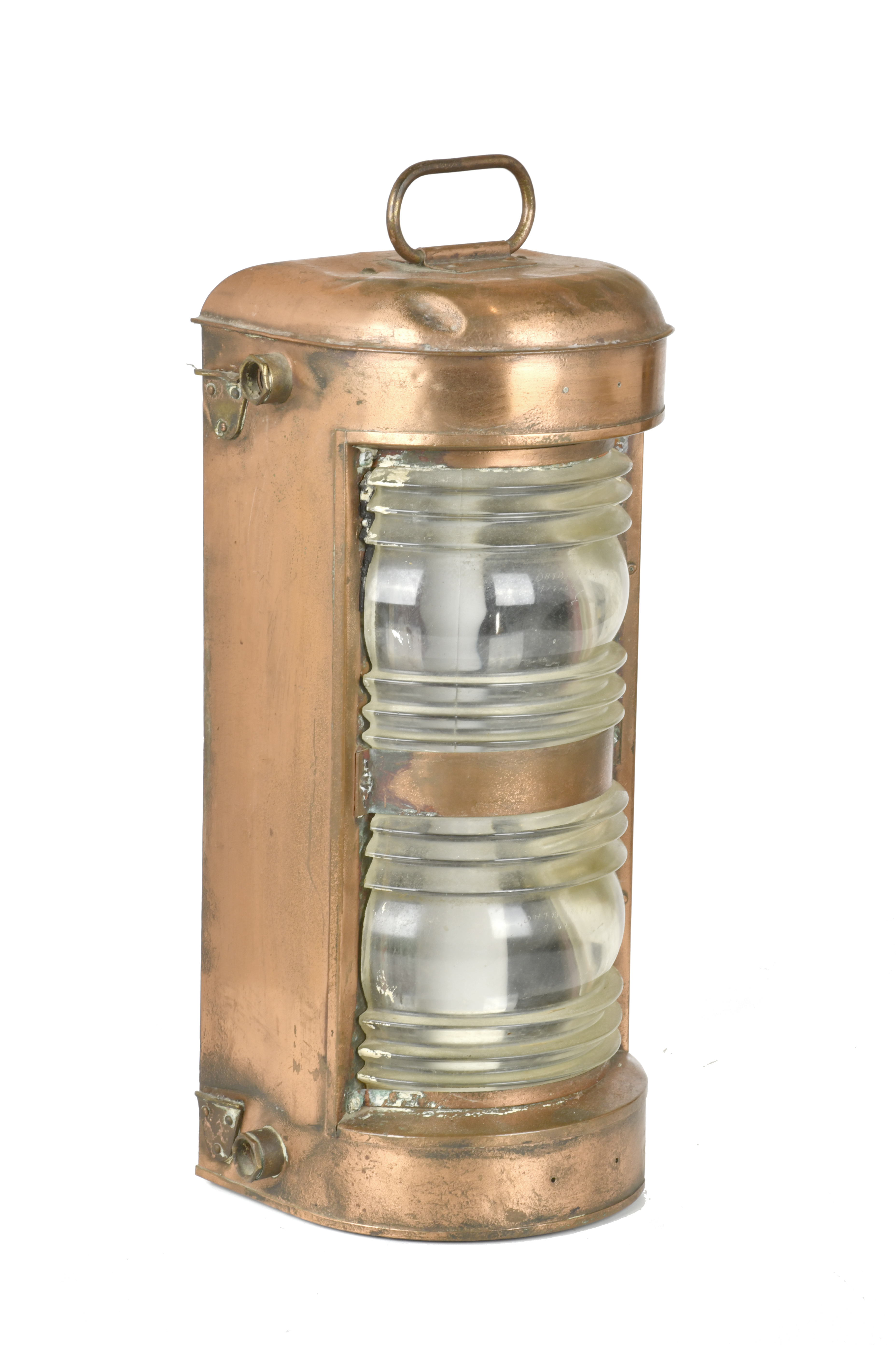 Farol de barco, med. siglo XX. 