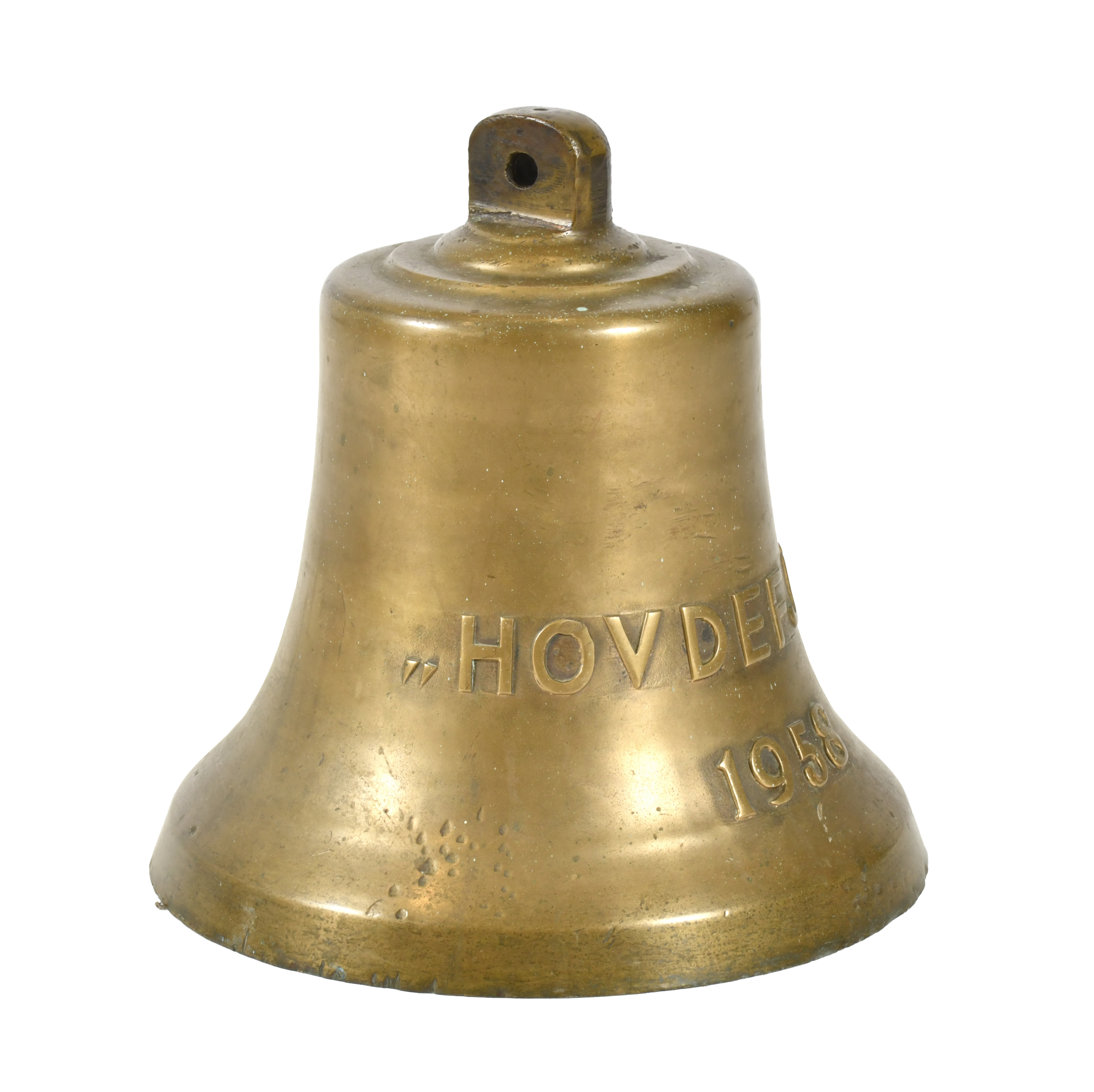 Campana de a bordo del buque Hovdefjell, 1958.