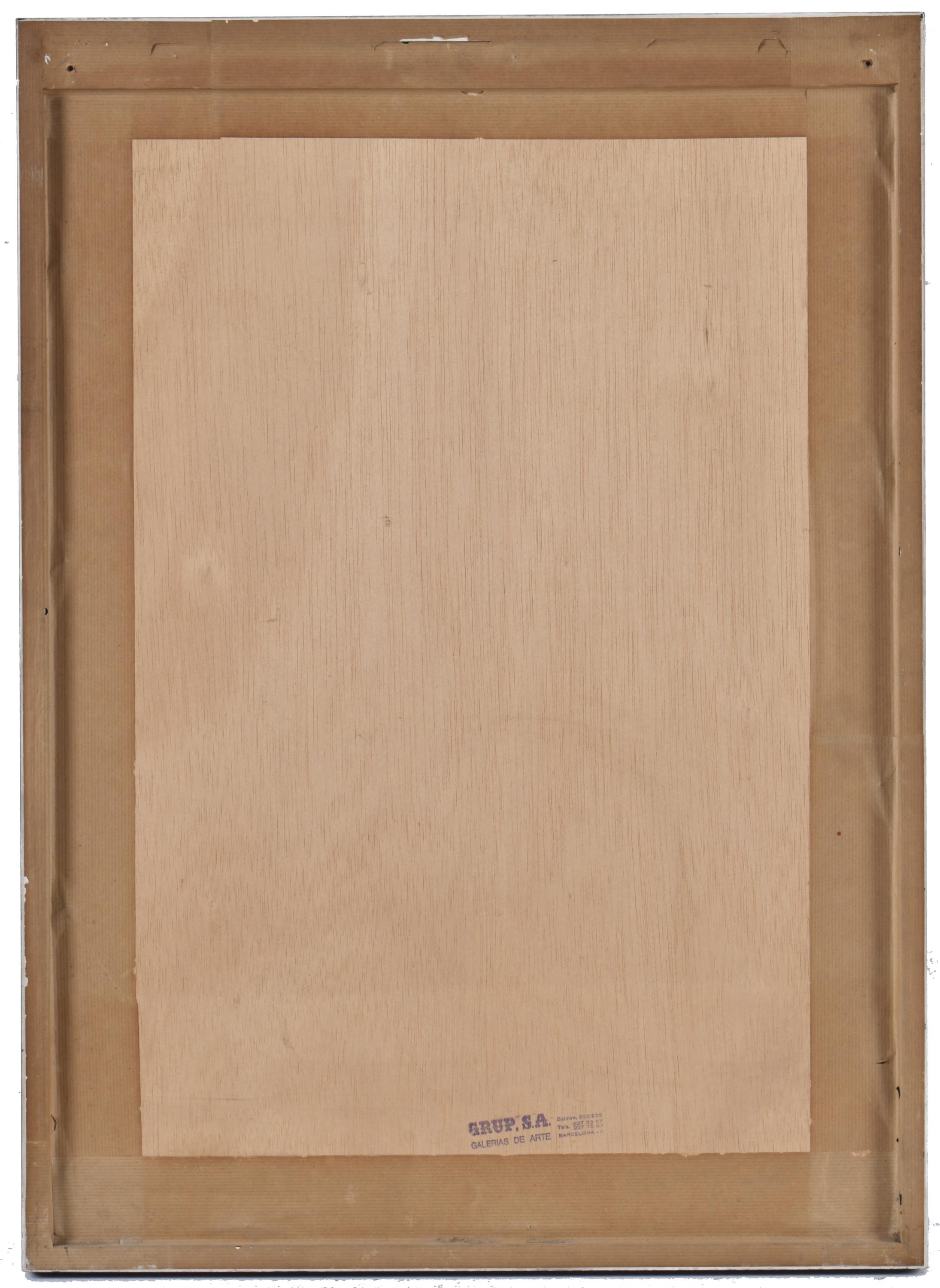 JOSEP GUINOVART (1927-2007). "Composición VII" de la Serie 