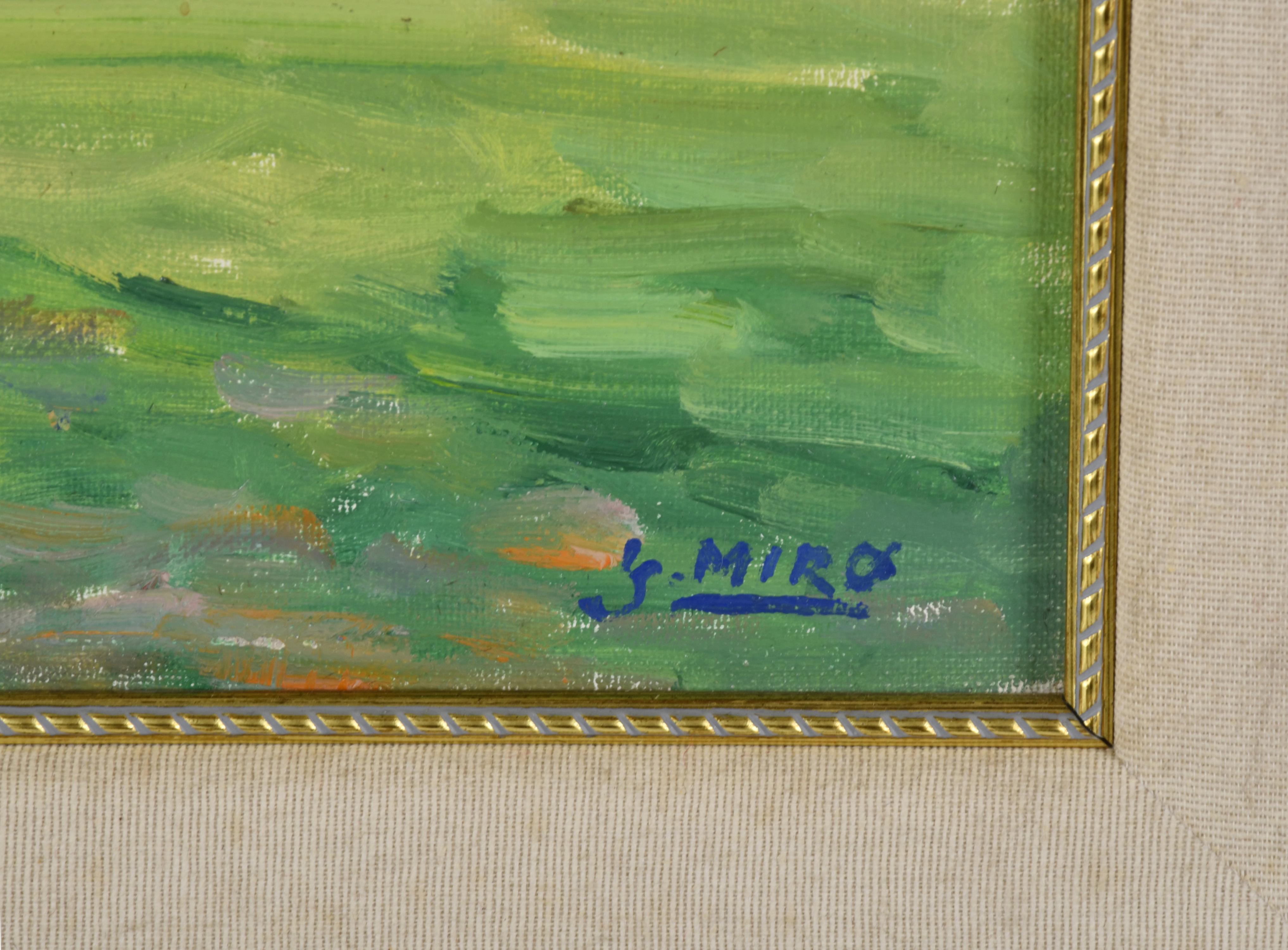 ESCUELA ESPAÑOLA, SIGLO XX. "Paisaje".