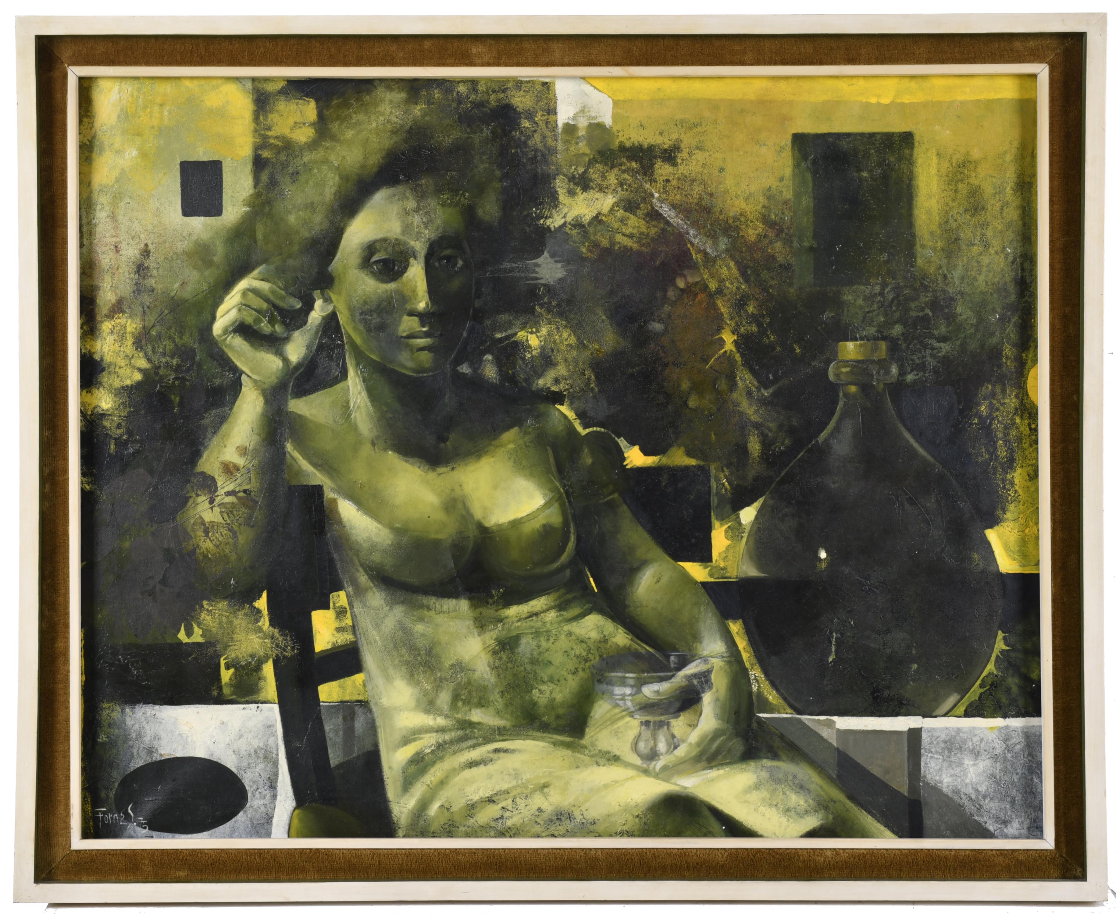 PAU LLUIS FORNES (1930-2006).  "Joven", 1975.