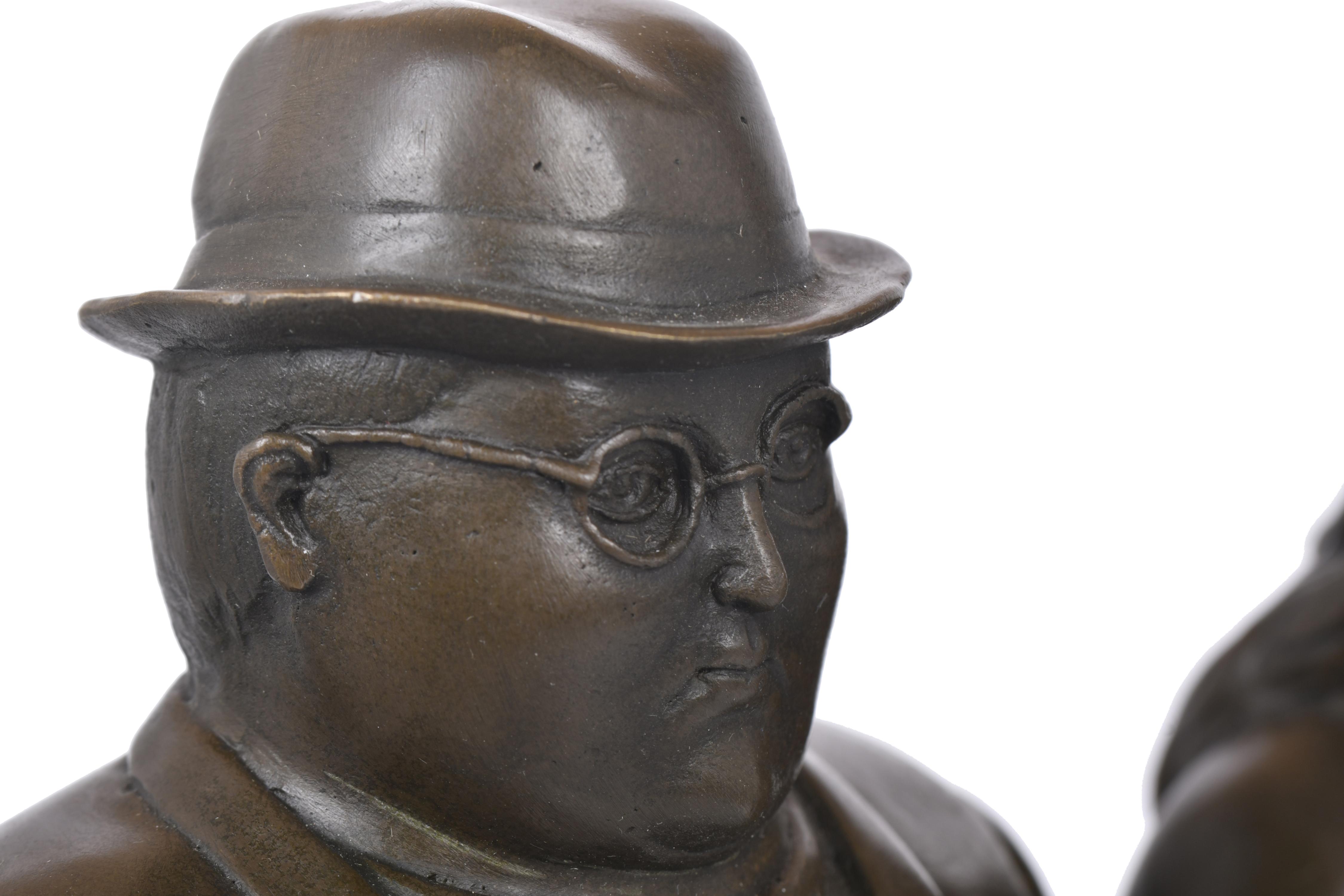 SIGUIENDO MODELOS DE FERNANDO BOTERO (1932 - 2023).  "Parej