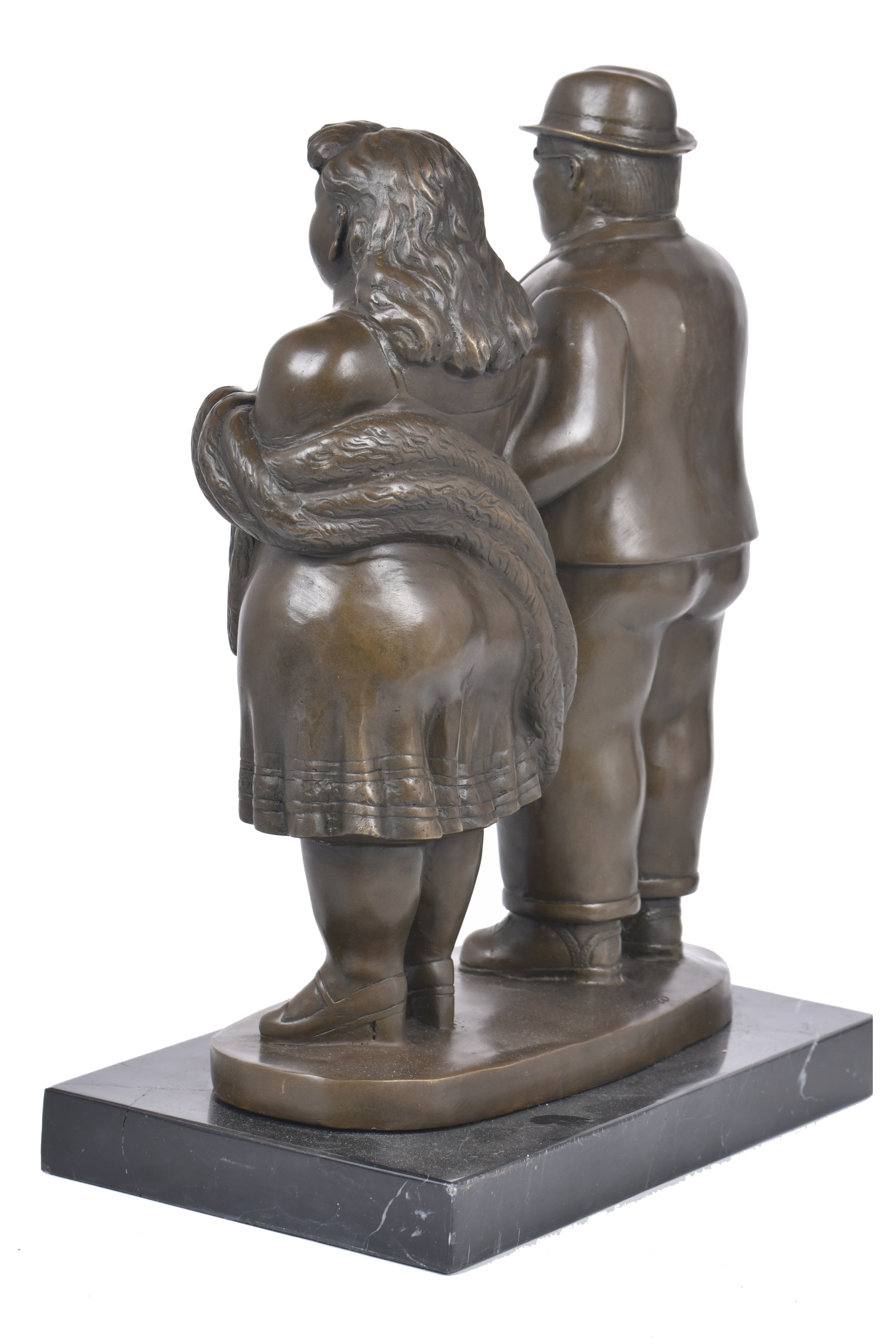 SIGUIENDO MODELOS DE FERNANDO BOTERO (1932 - 2023).  "Parej