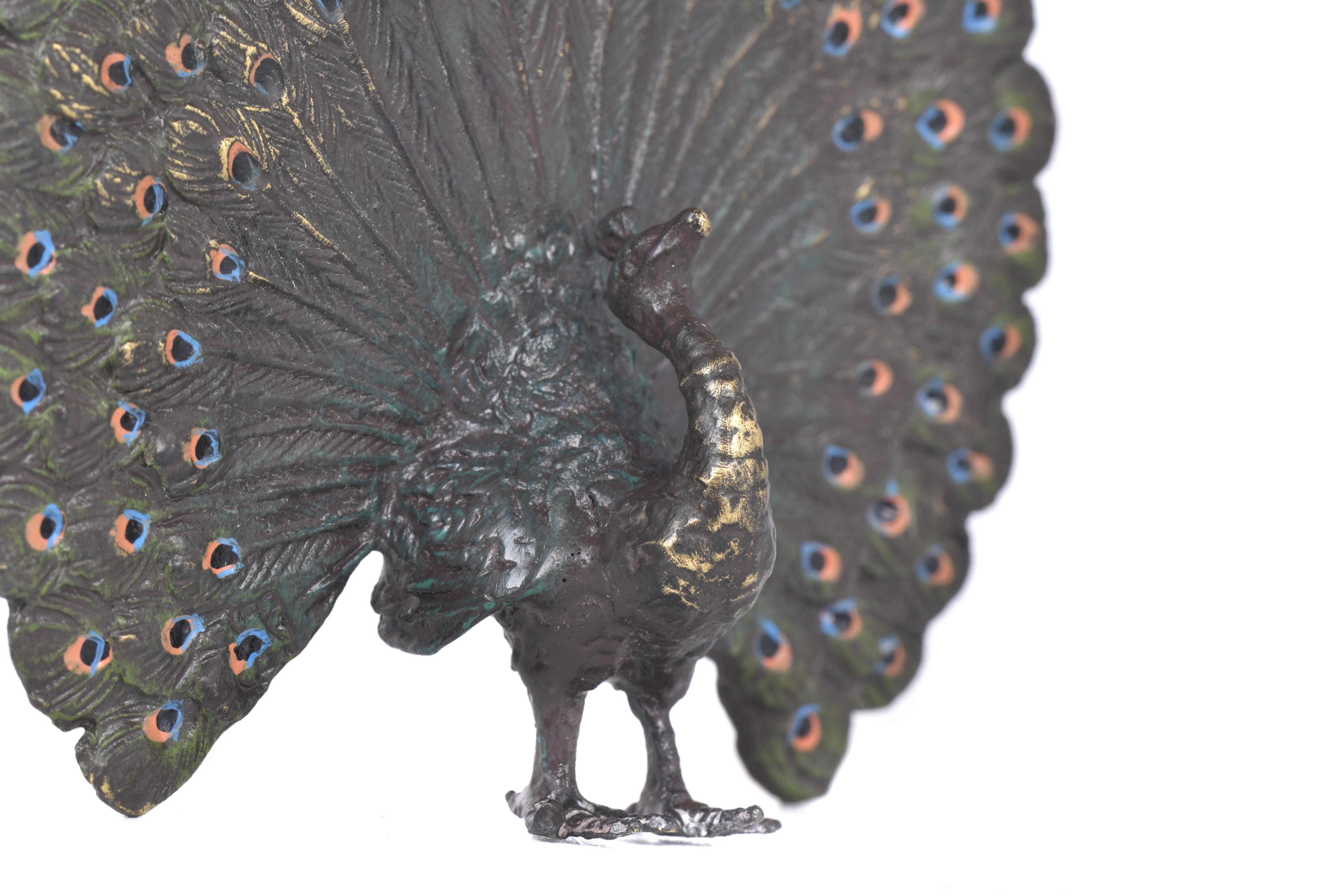 ESCUELA AUSTRÍACA, SIGLO XX.  "Pavo Real".