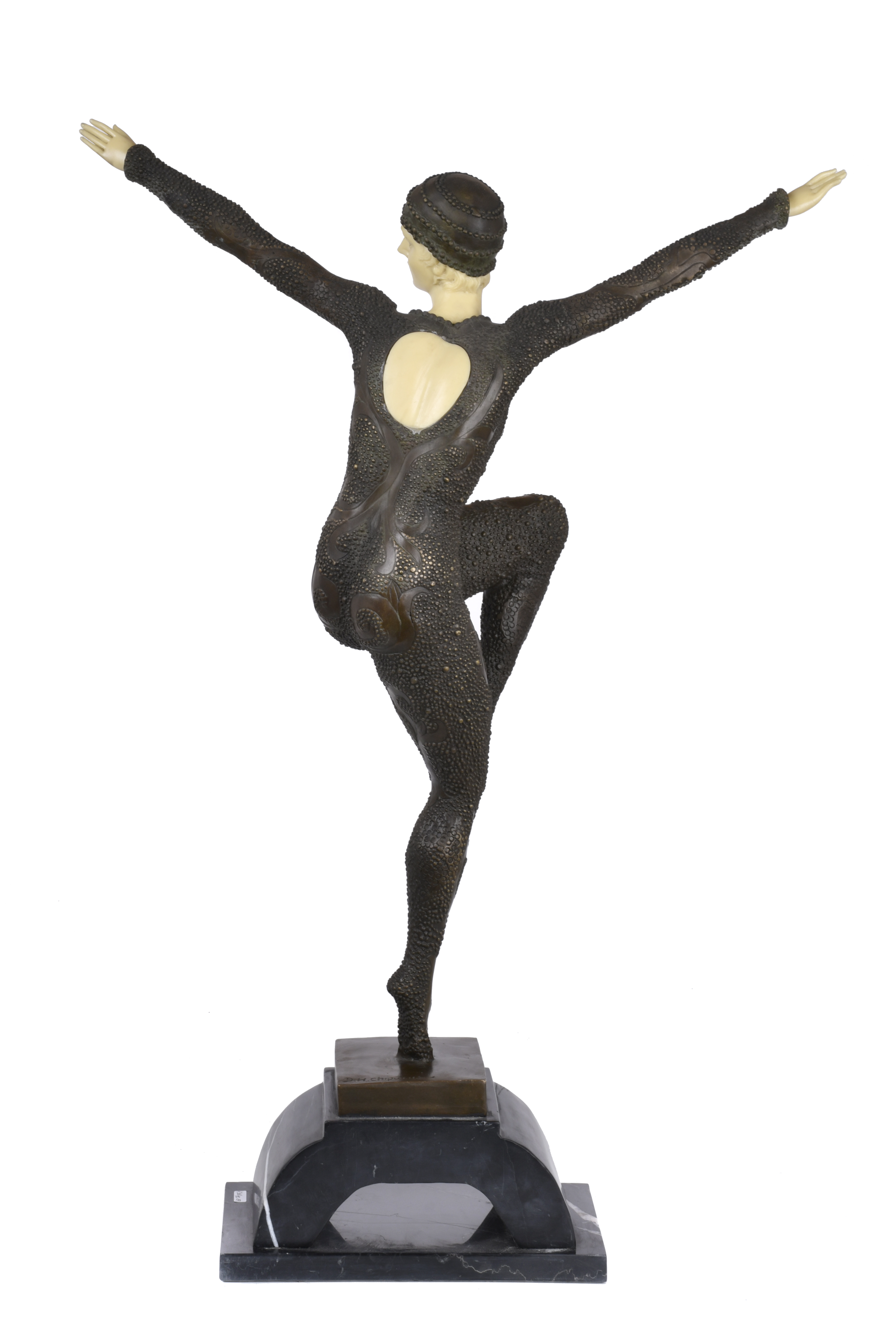 SIGUIENDO MODELOS DE DEMÉTRE CHIPARUS (1886-1947).  "Bailar