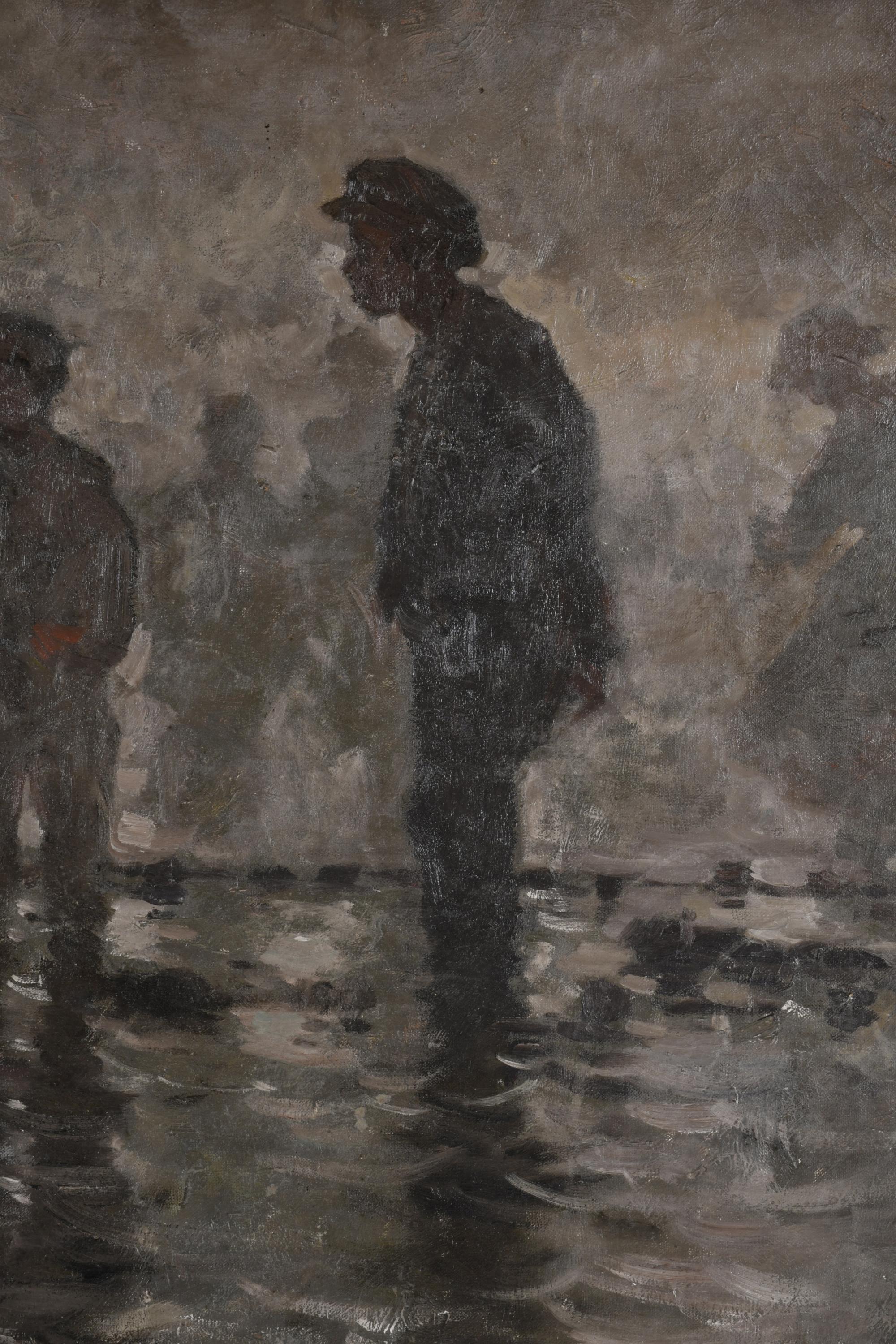ALBERTO PLA I RUBIÓ (1867-1937). "Pescadores".