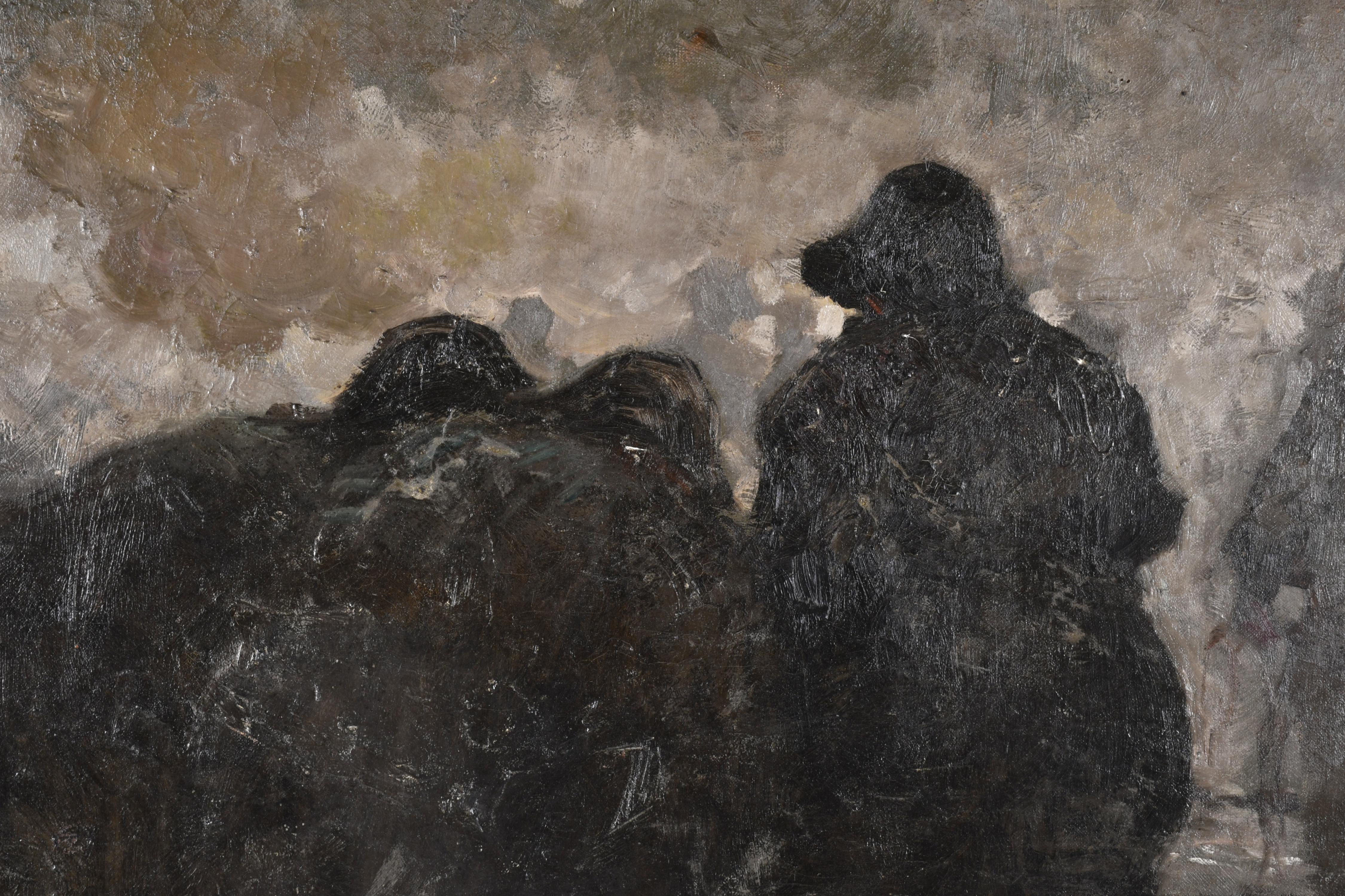 ALBERTO PLA I RUBIÓ (1867-1937). "Pescadores".