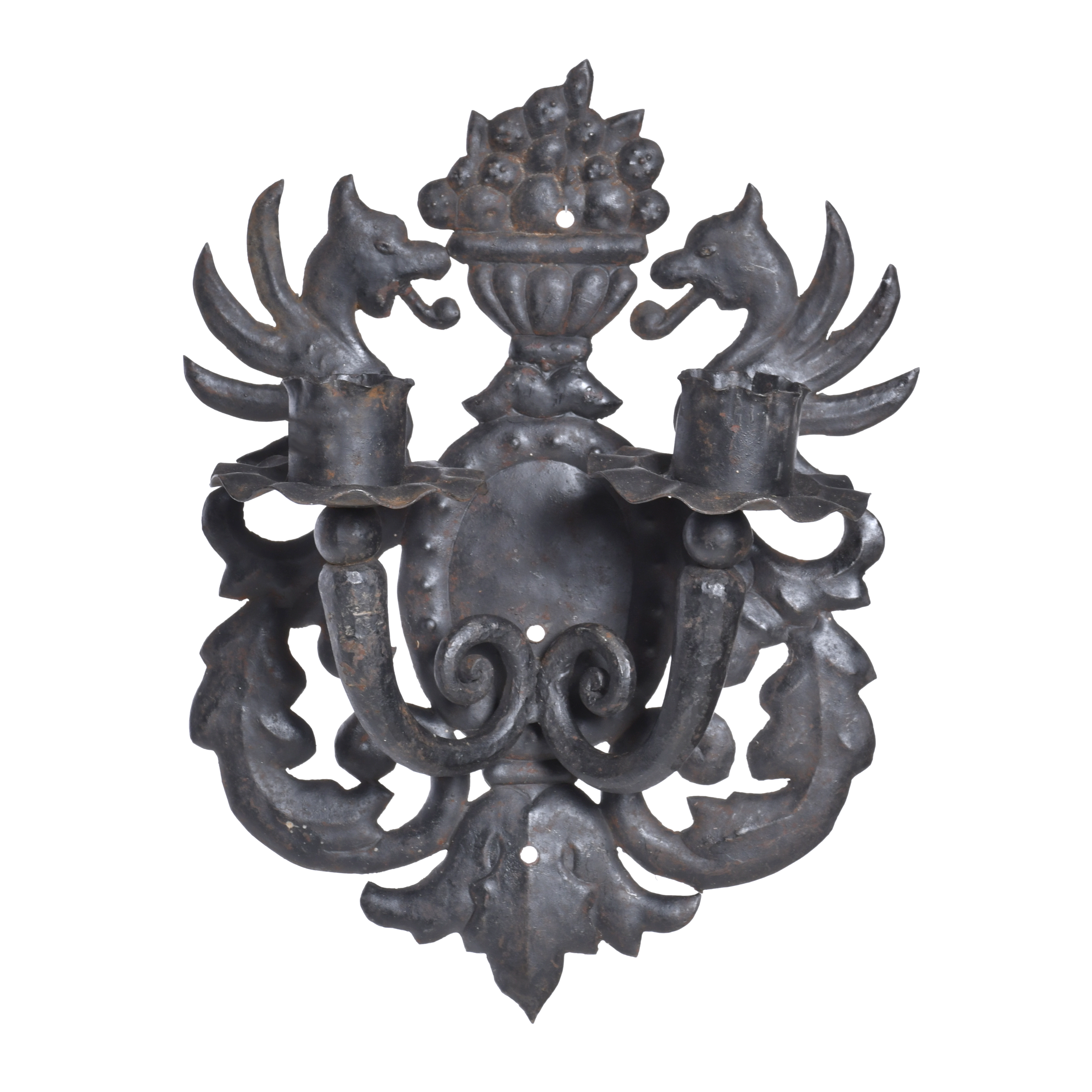Conjunto de farol de techo y pareja de apliques Modernistas