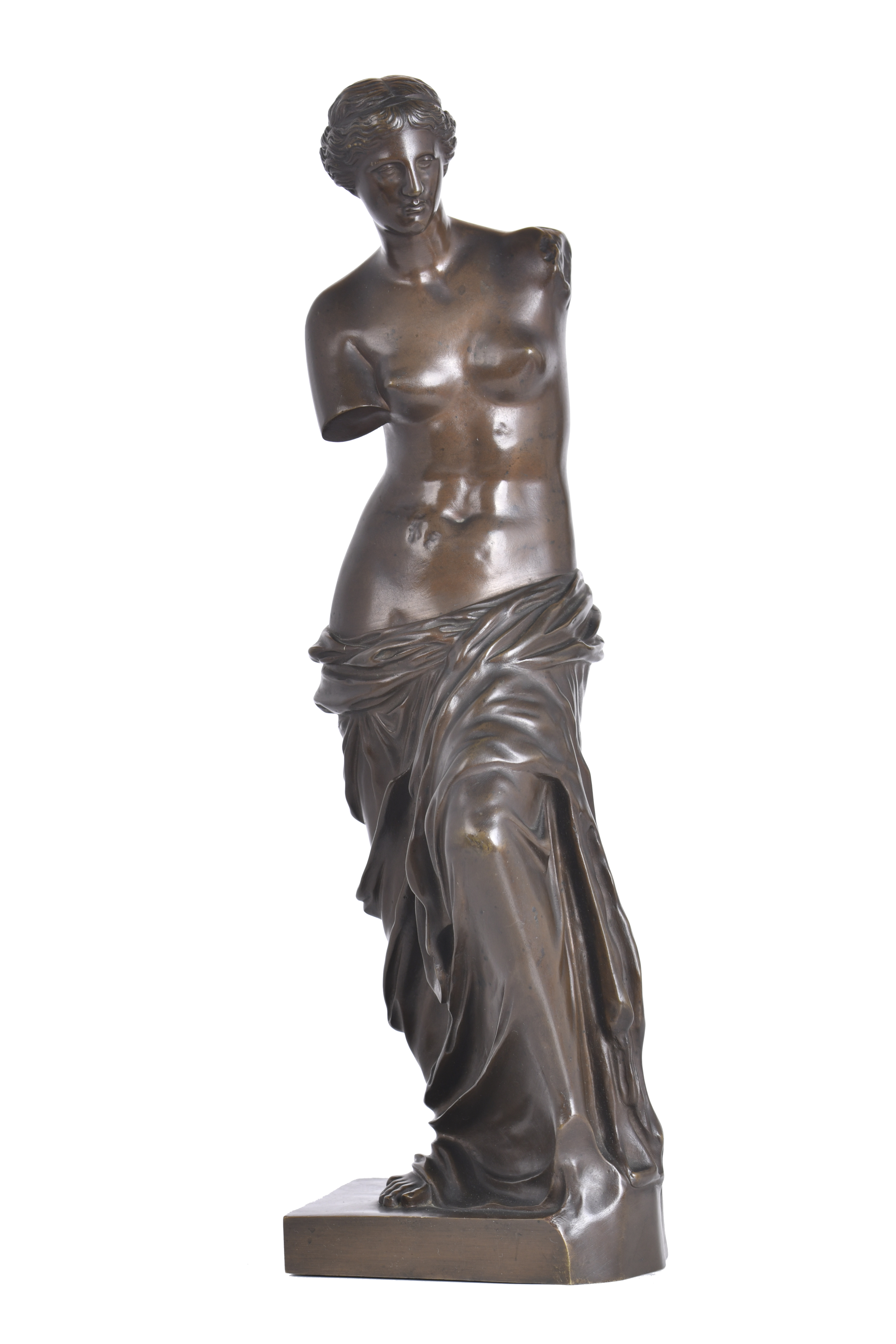 ESCUELA ITALIANA, SIGLO XIX.  “Venus de Milo”, Grand Tour, 