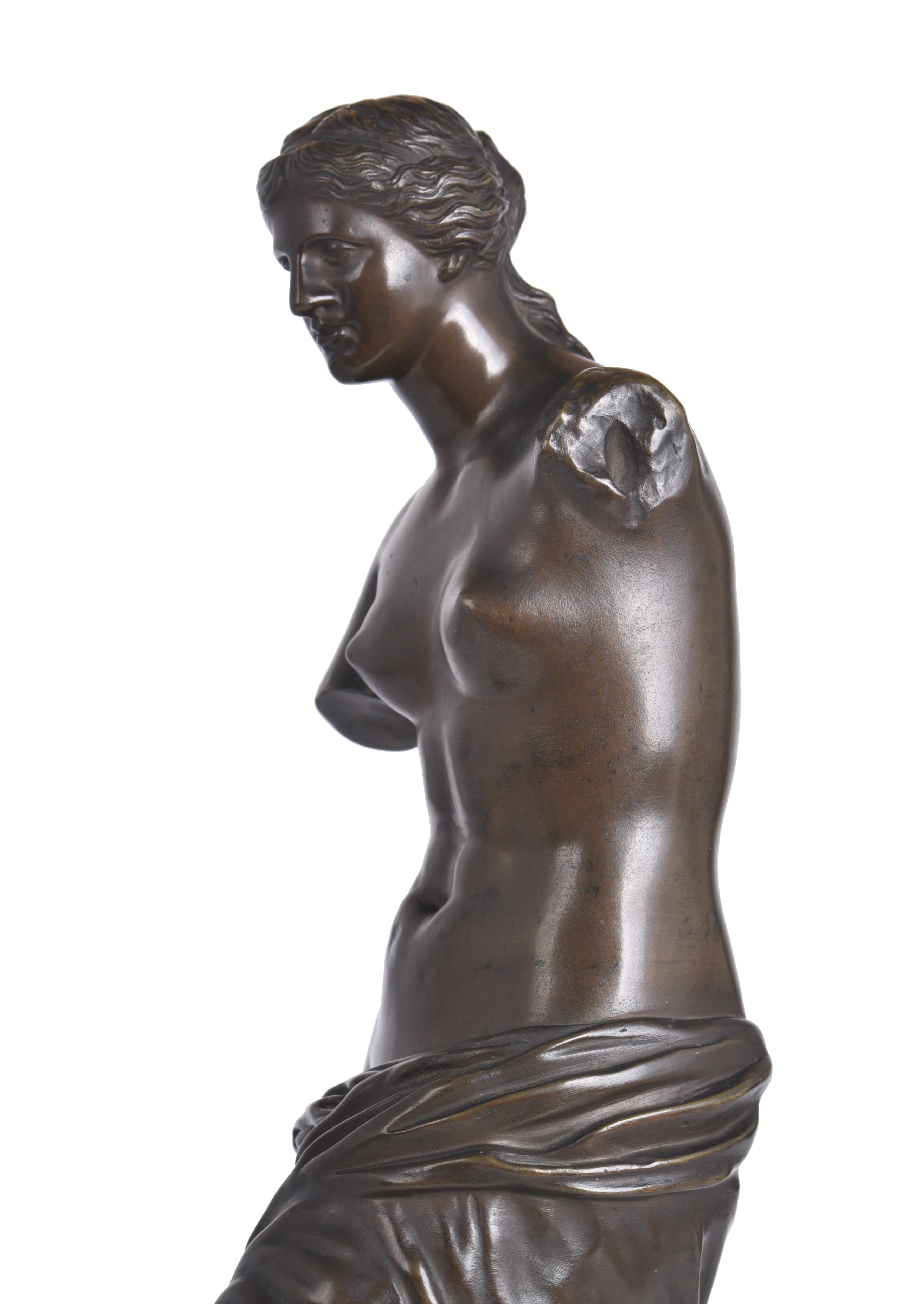 ESCUELA ITALIANA, SIGLO XIX.  “Venus de Milo”, Grand Tour, 