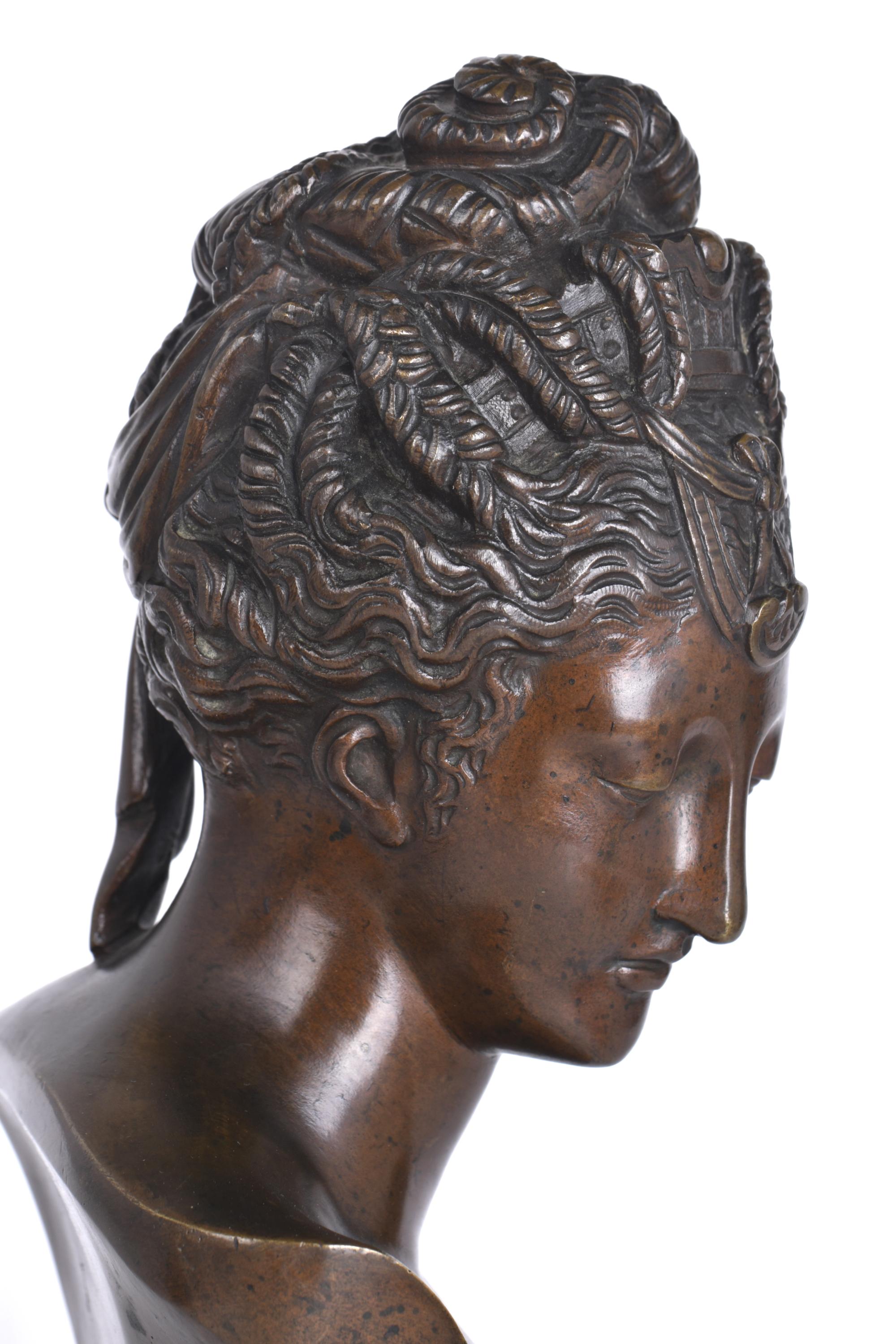 SIGUIENDO MODELOS DE JEAN GOUJON (1510 - 1564/1569). "Busto