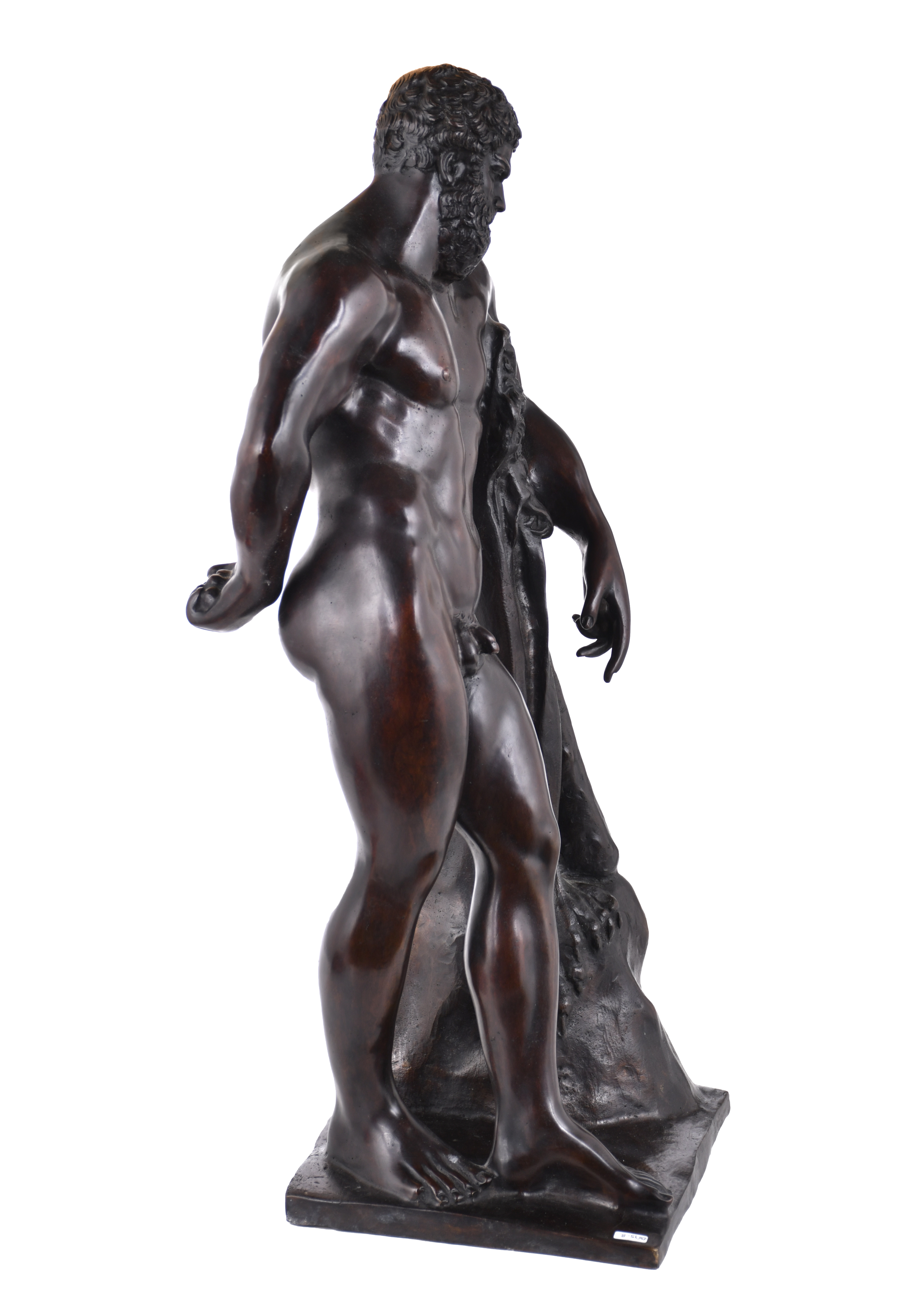 ESCUELA ITALIANA, SIGLO XIX.  “Hércules de Farnesio”, Grand