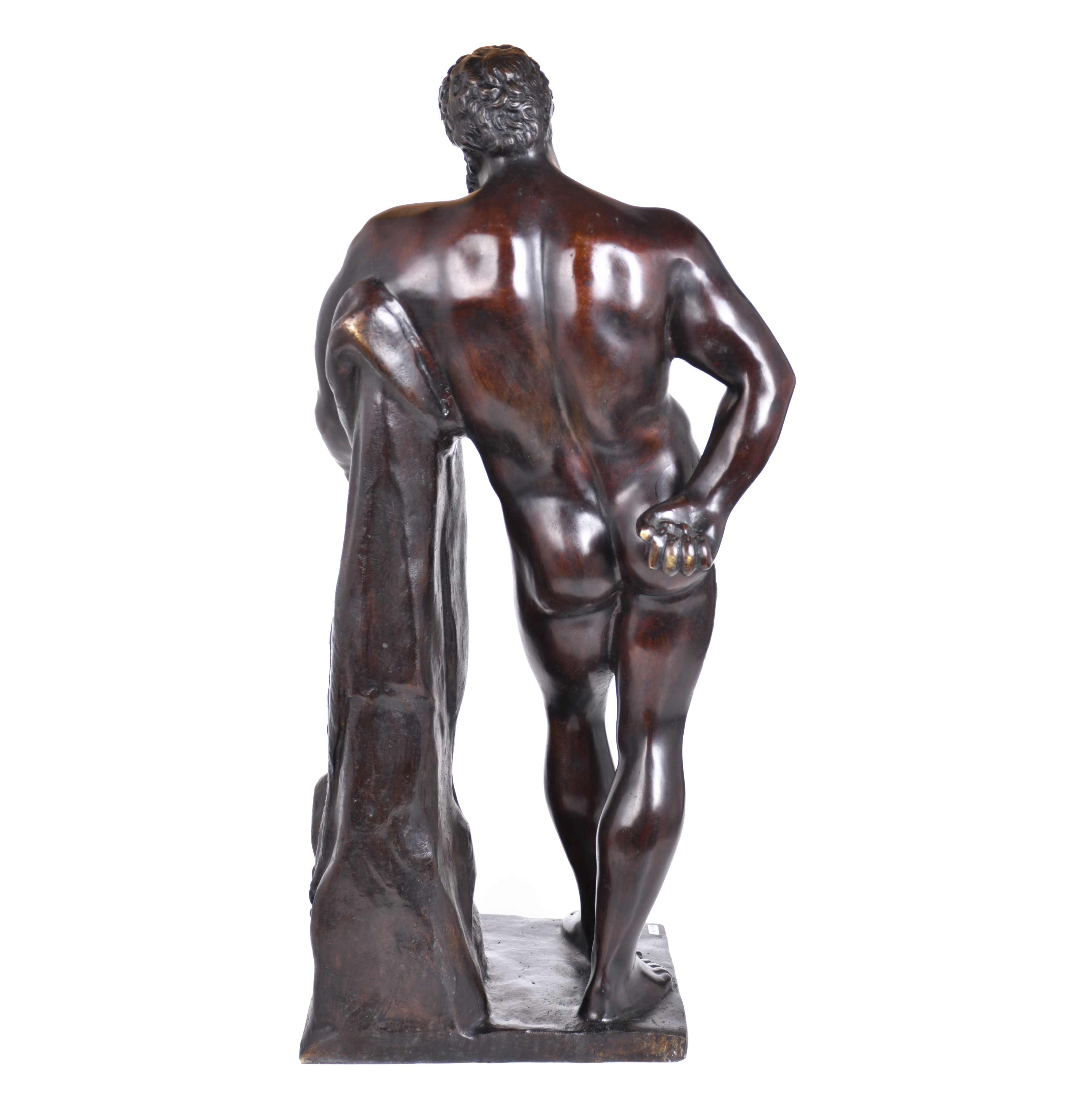 ESCUELA ITALIANA, SIGLO XIX.  “Hércules de Farnesio”, Grand