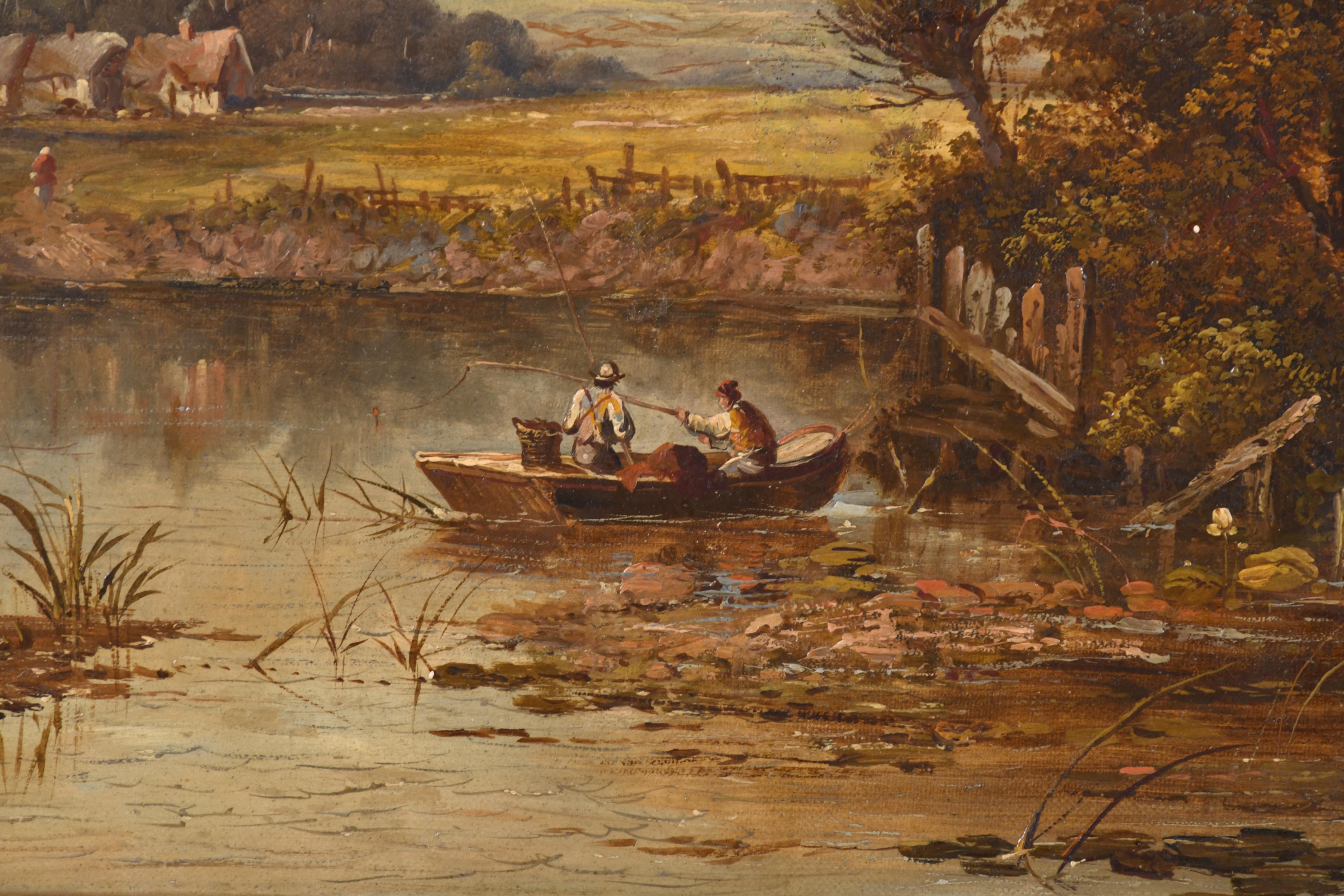 ESCUELA NORTEAMERICANA, SIGLO XVIII-XIX. "Paisaje". 