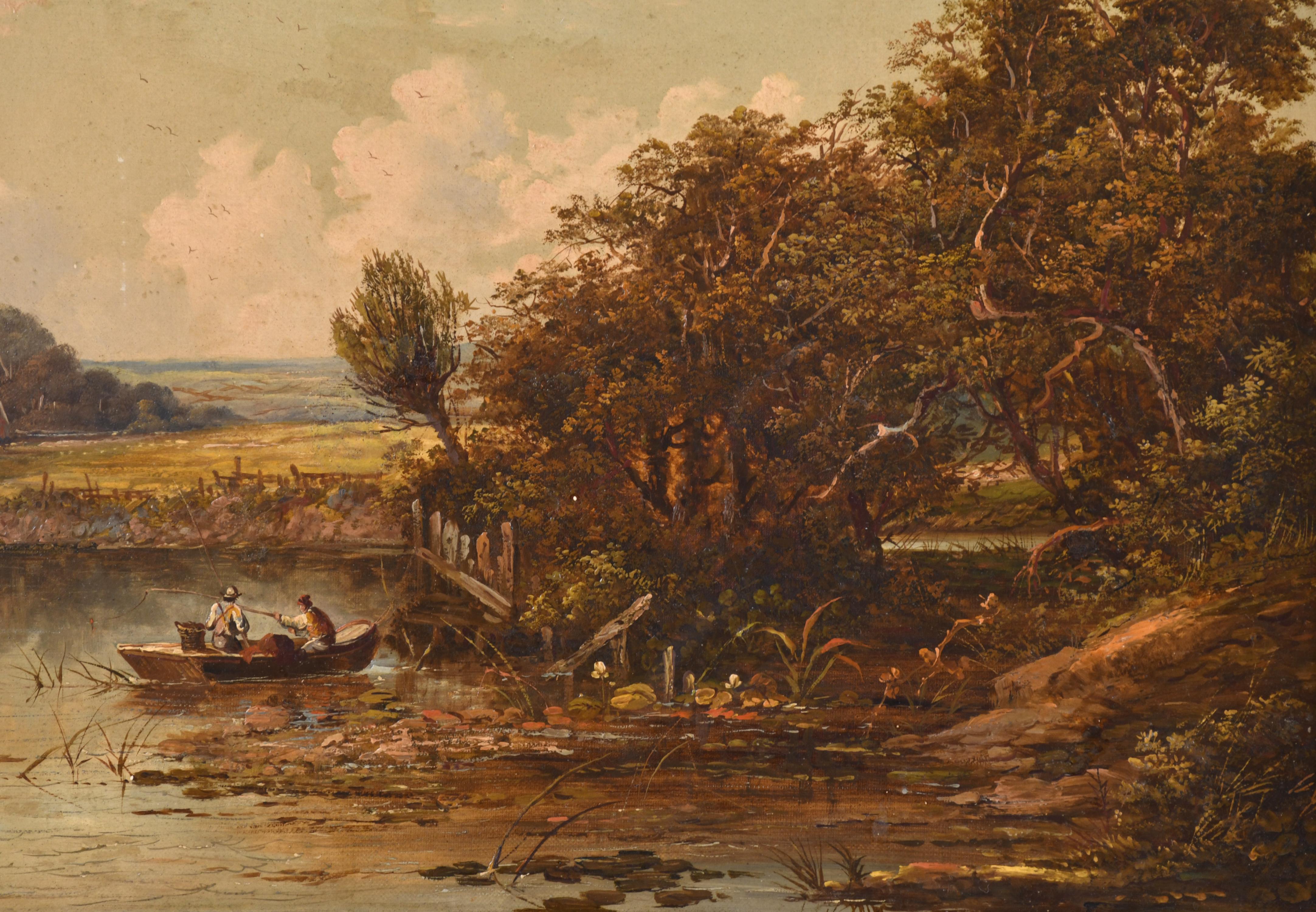 ESCUELA NORTEAMERICANA, SIGLO XVIII-XIX. "Paisaje". 