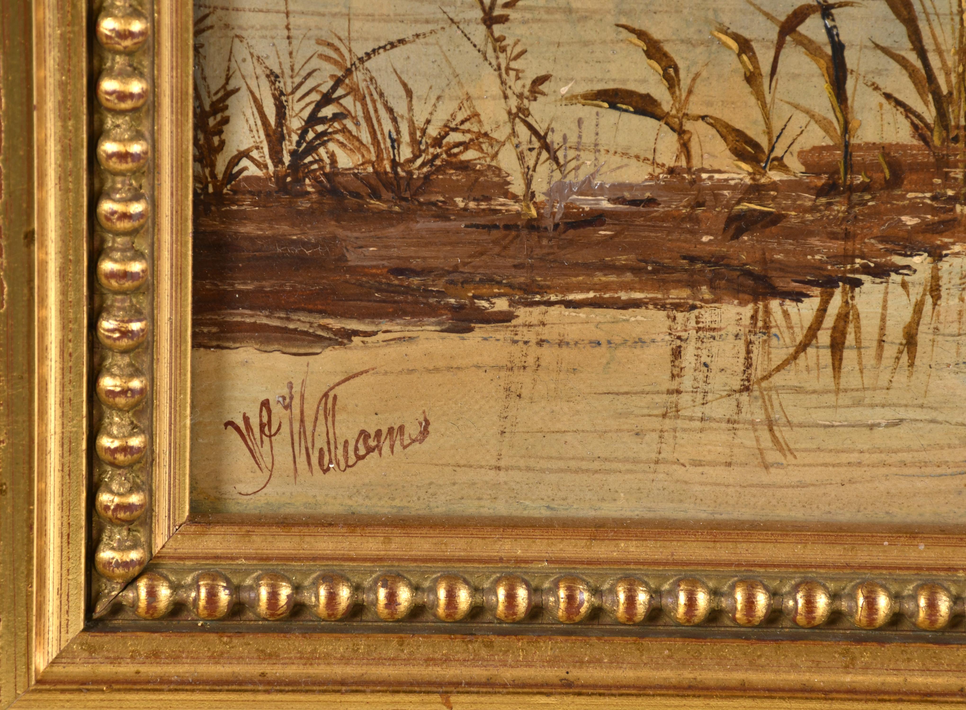 ESCUELA NORTEAMERICANA, SIGLO XVIII-XIX. "Paisaje". 