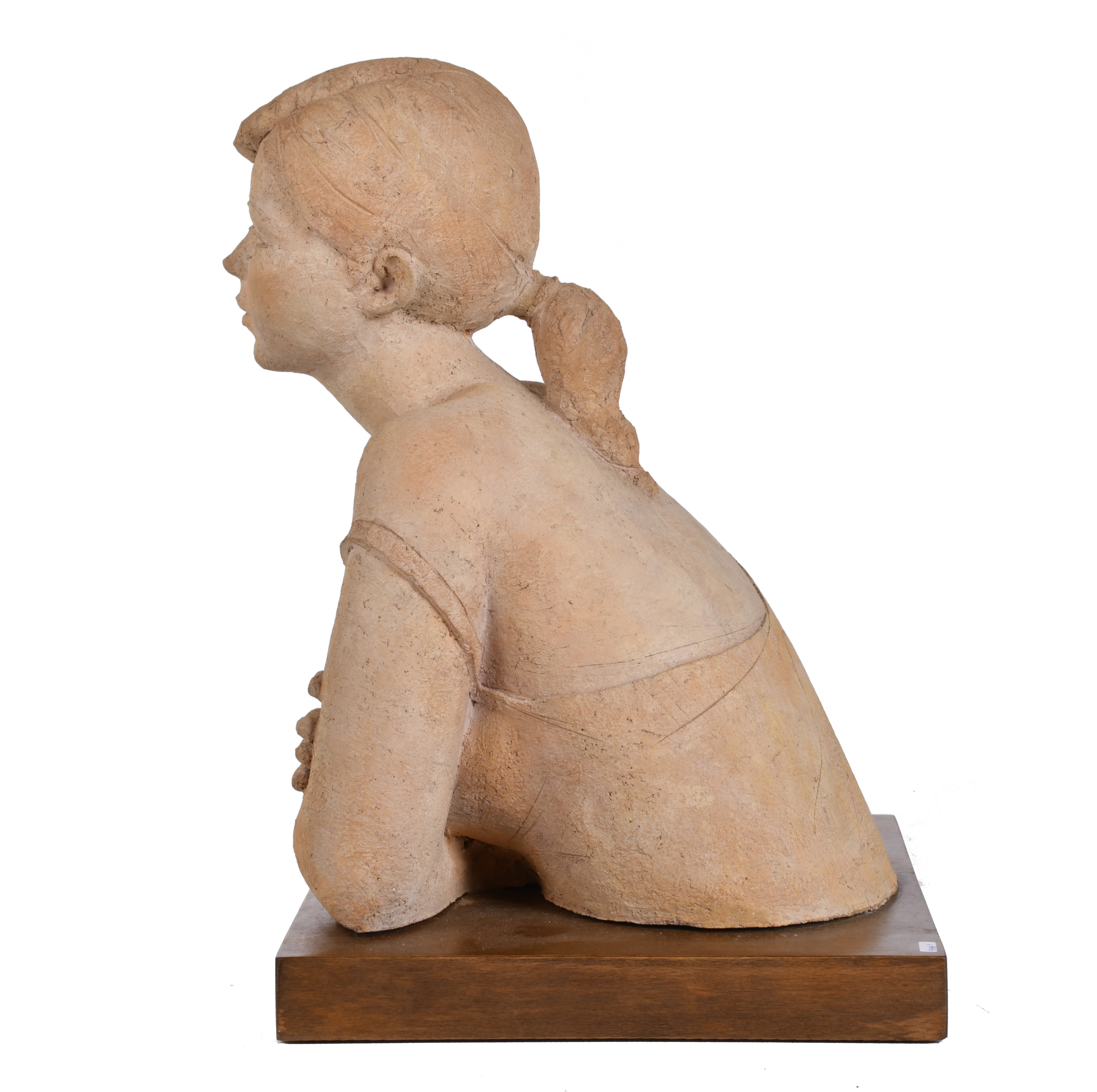SALVADOR MAÑOSA (1945 - 2022). "Busto femenino". 
