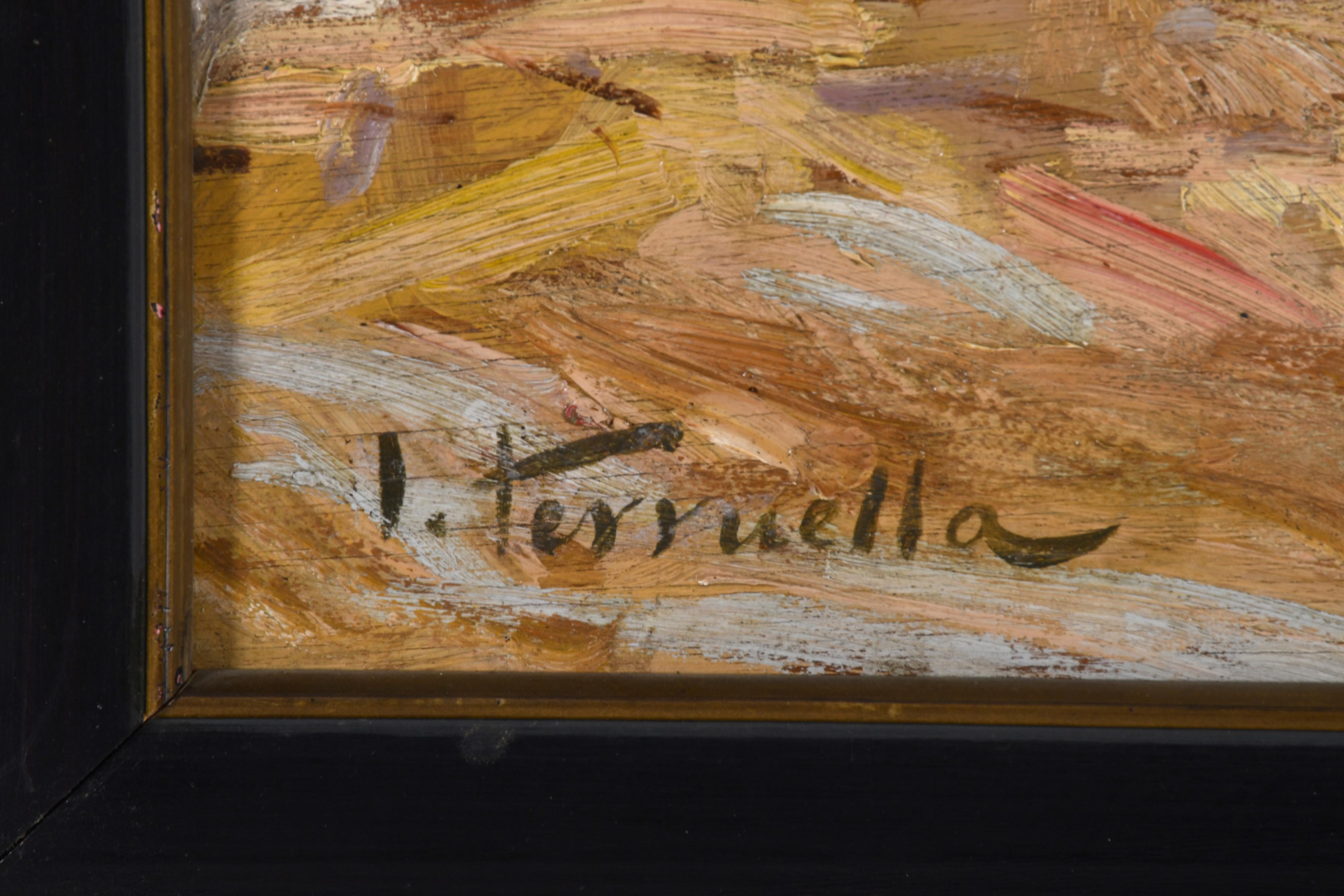 JOAQUIM TERRUELLA MATILLA (1891-1957). "Gibraltar". 