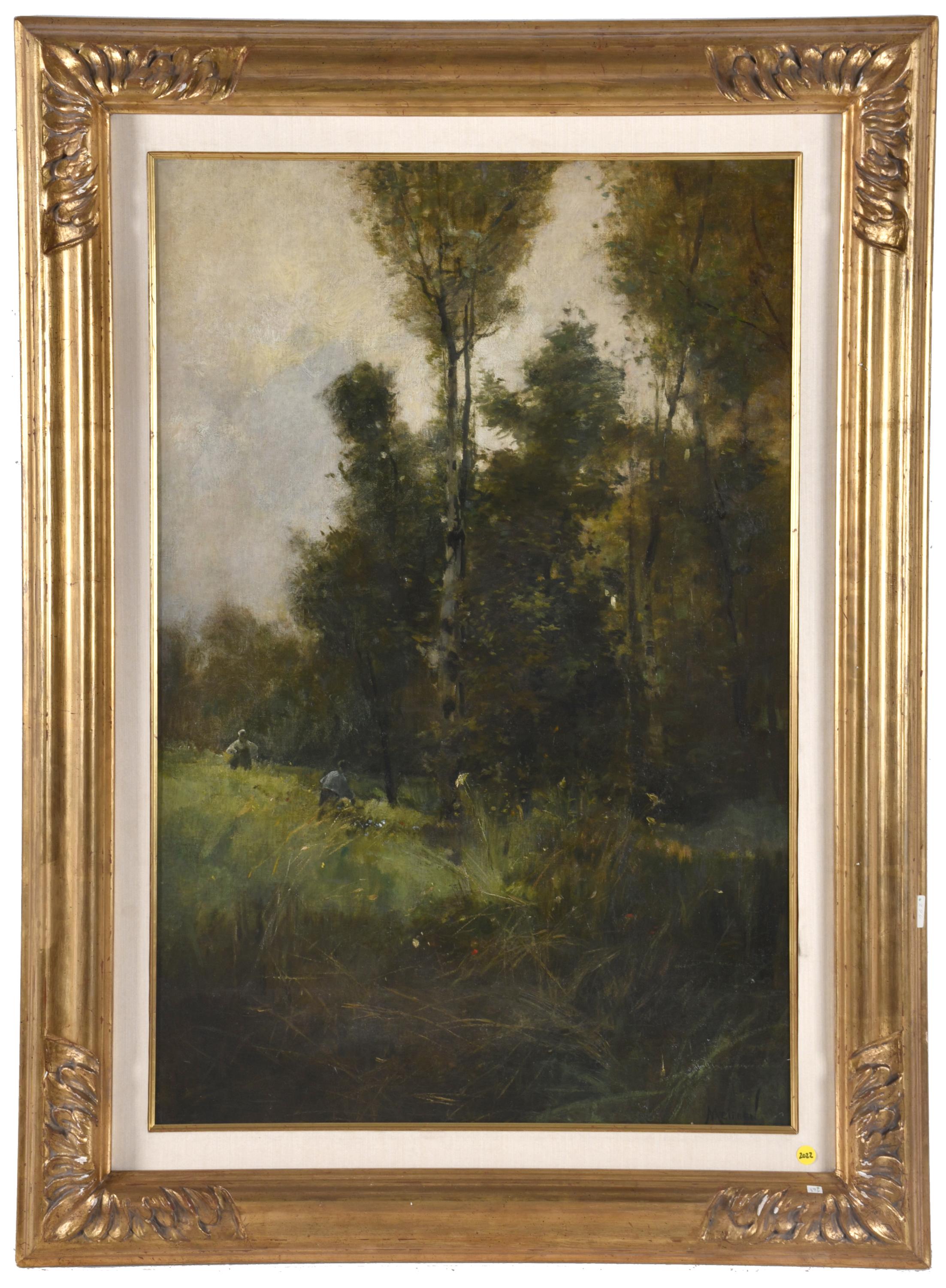 ELISEU MEIFRÉN ROIG (1859-1940). "Paisaje".