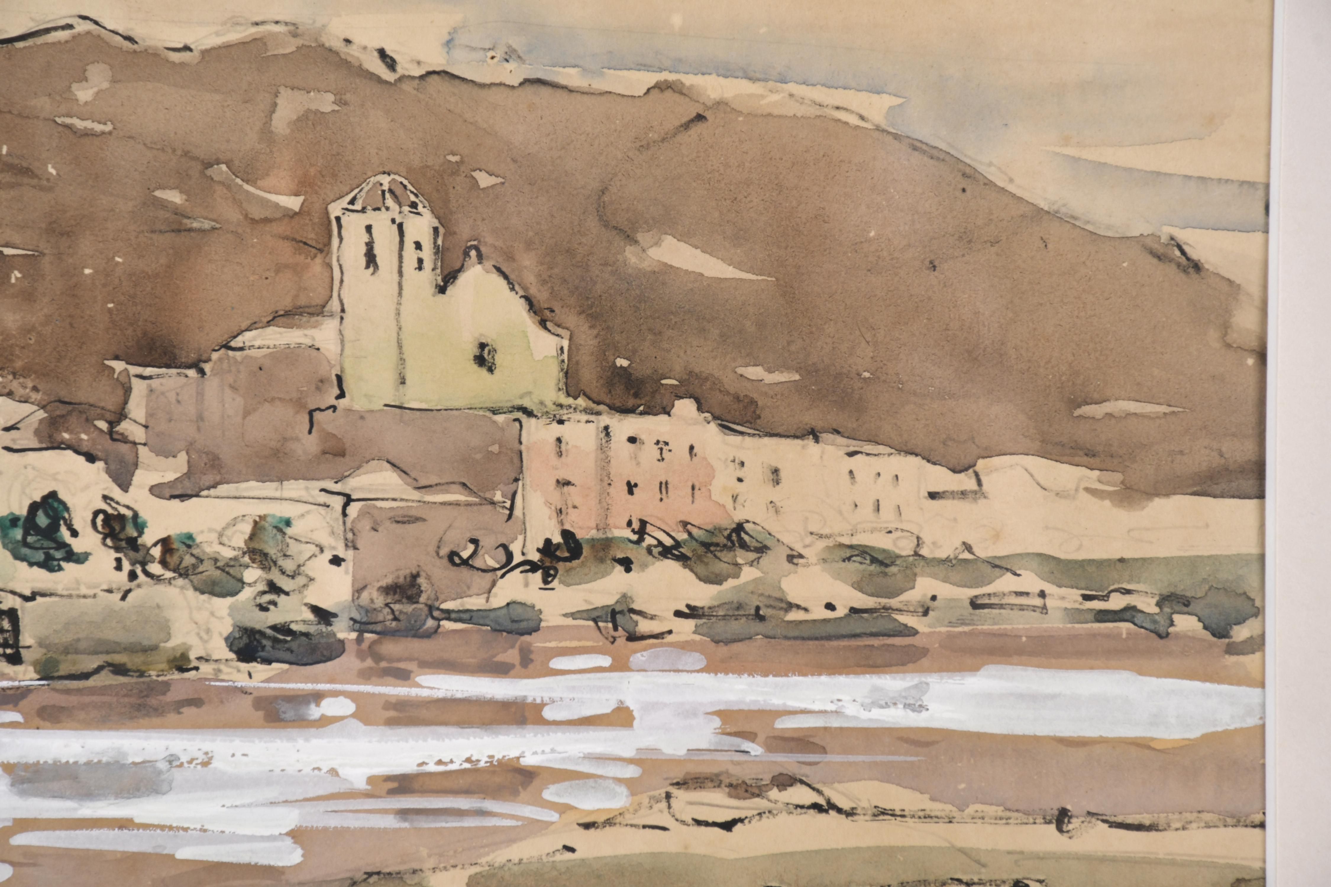 JORDI FREIXAS CORTES (1917-1984) "Cadaqués".
