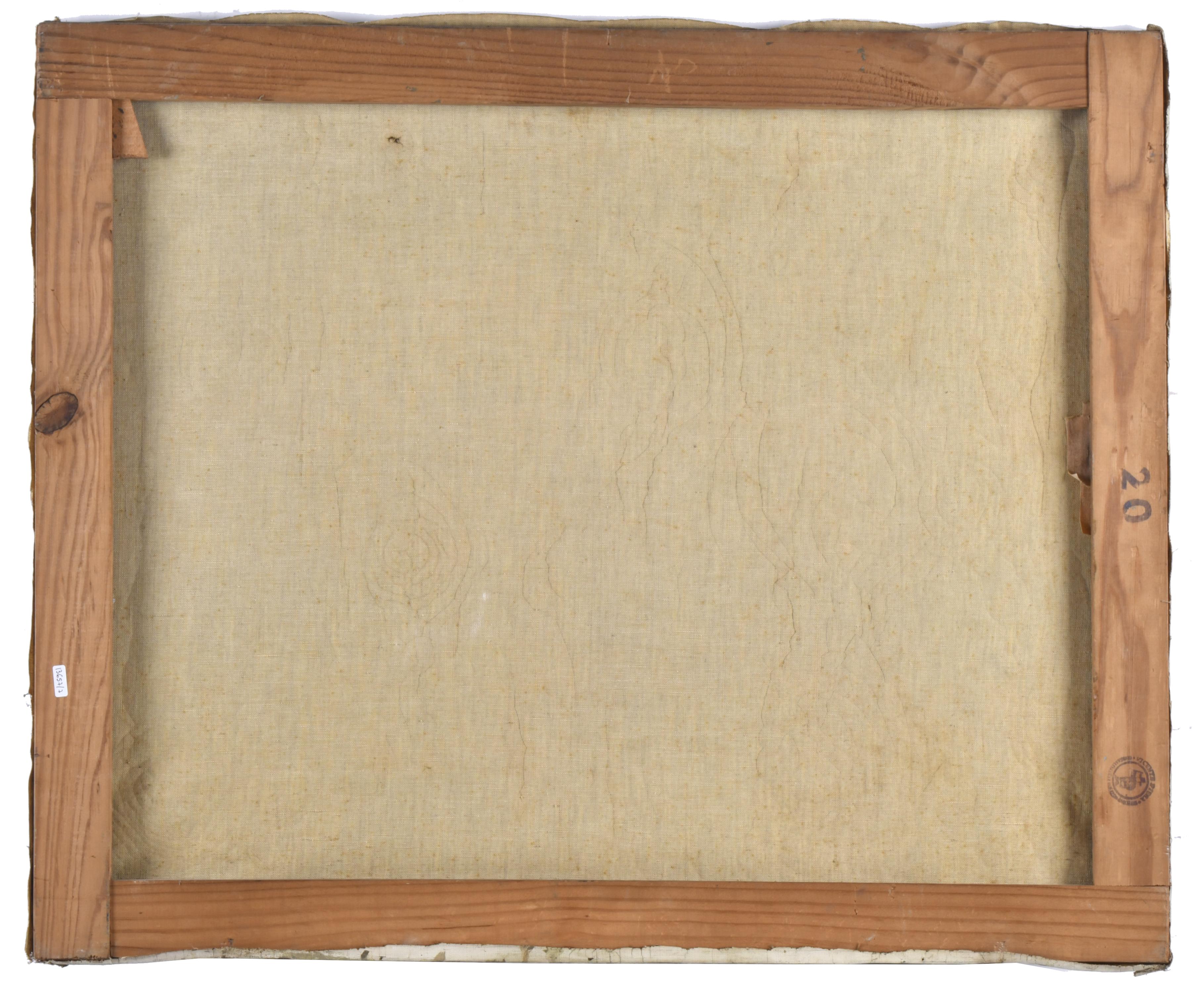 JAUME BERNADES PONT (1910-1973).  "Escena familiar".