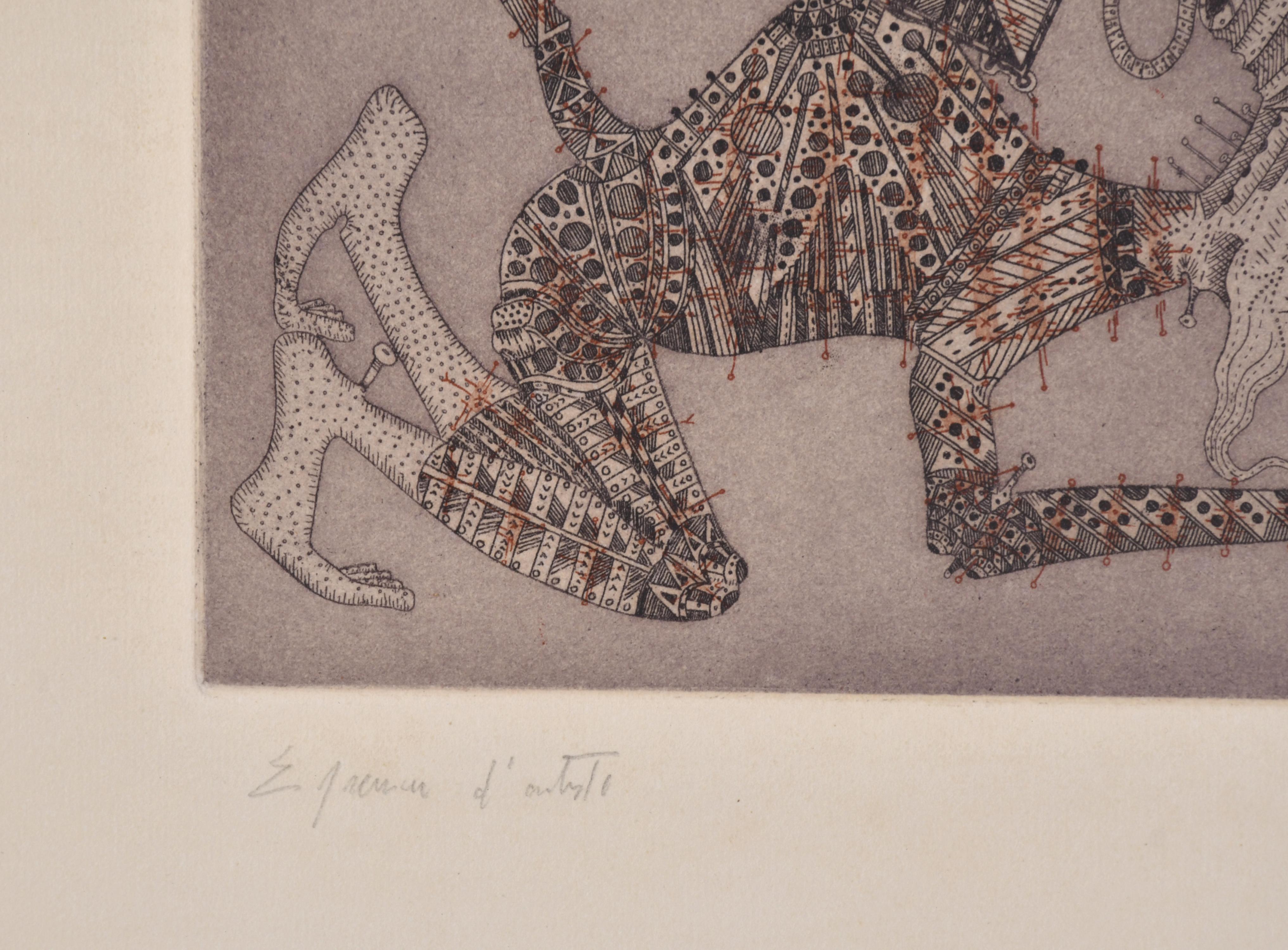 JOAN PONÇ I BONET (1927-1984). "Joc", 1975.