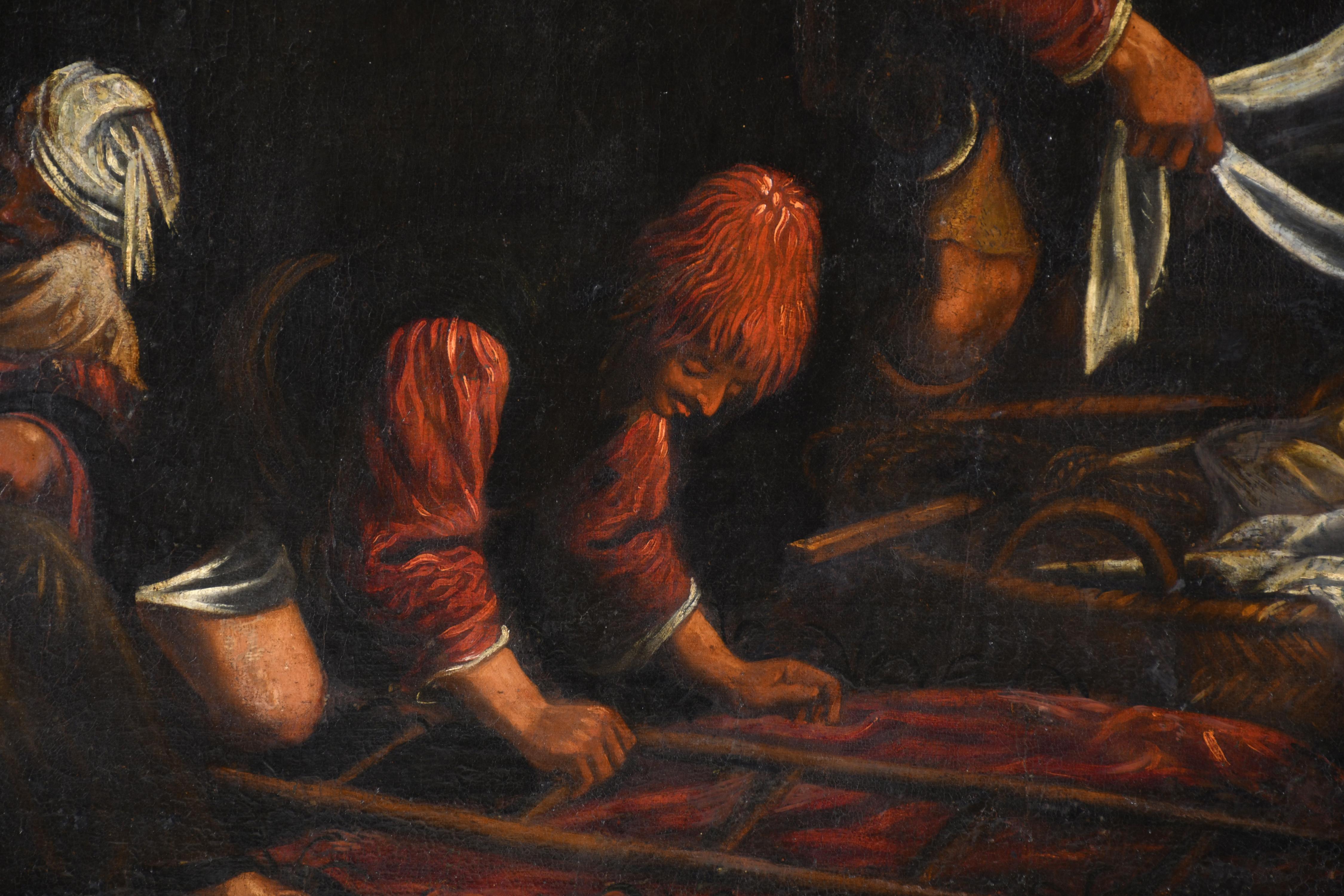 ESCUELA ITALIANA, SIGLO XVIII. "Descendimiento de Cristo", 