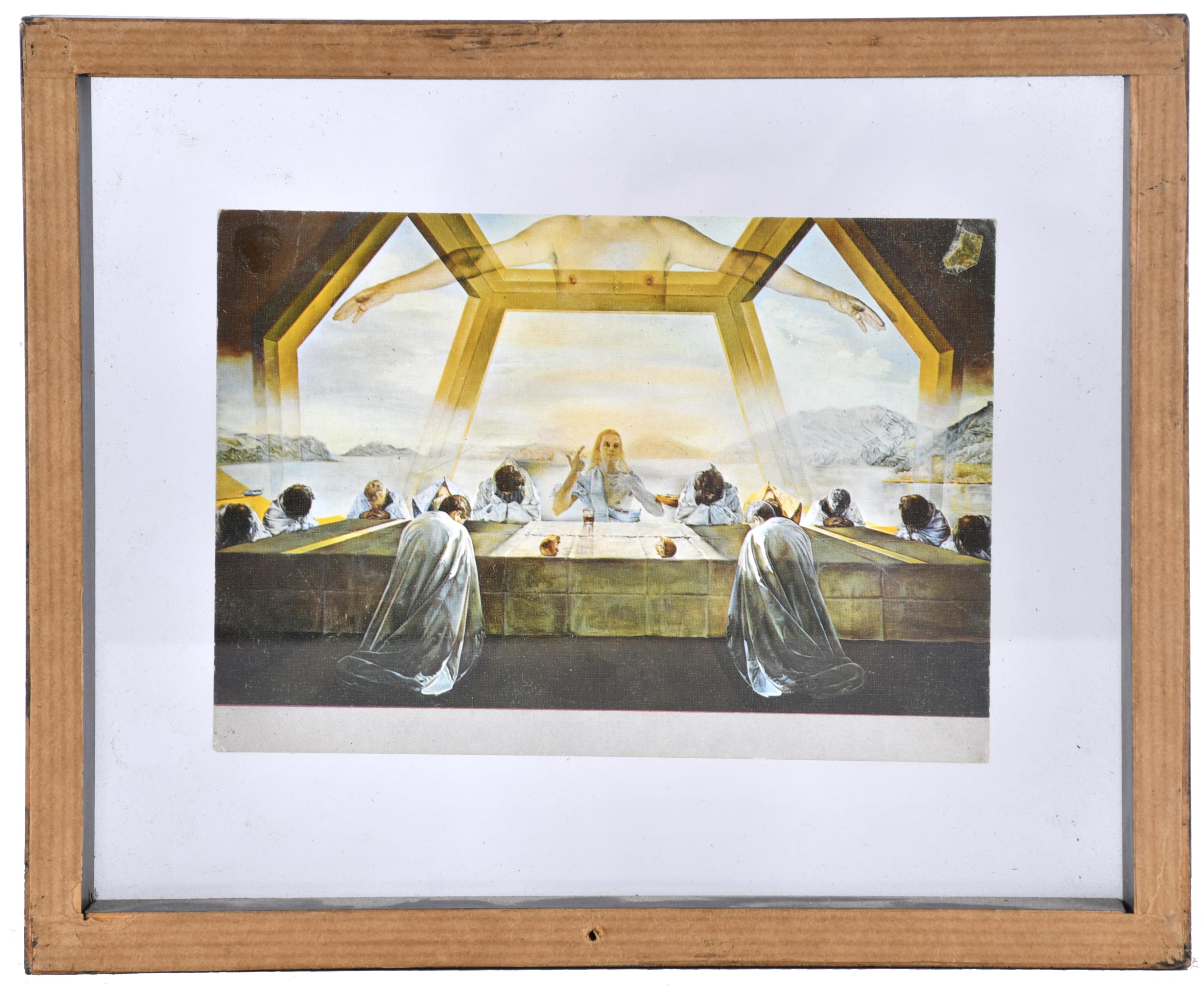 SALVADOR DALÍ I DOMÈNECH (1904-1989). Postal autografiada a