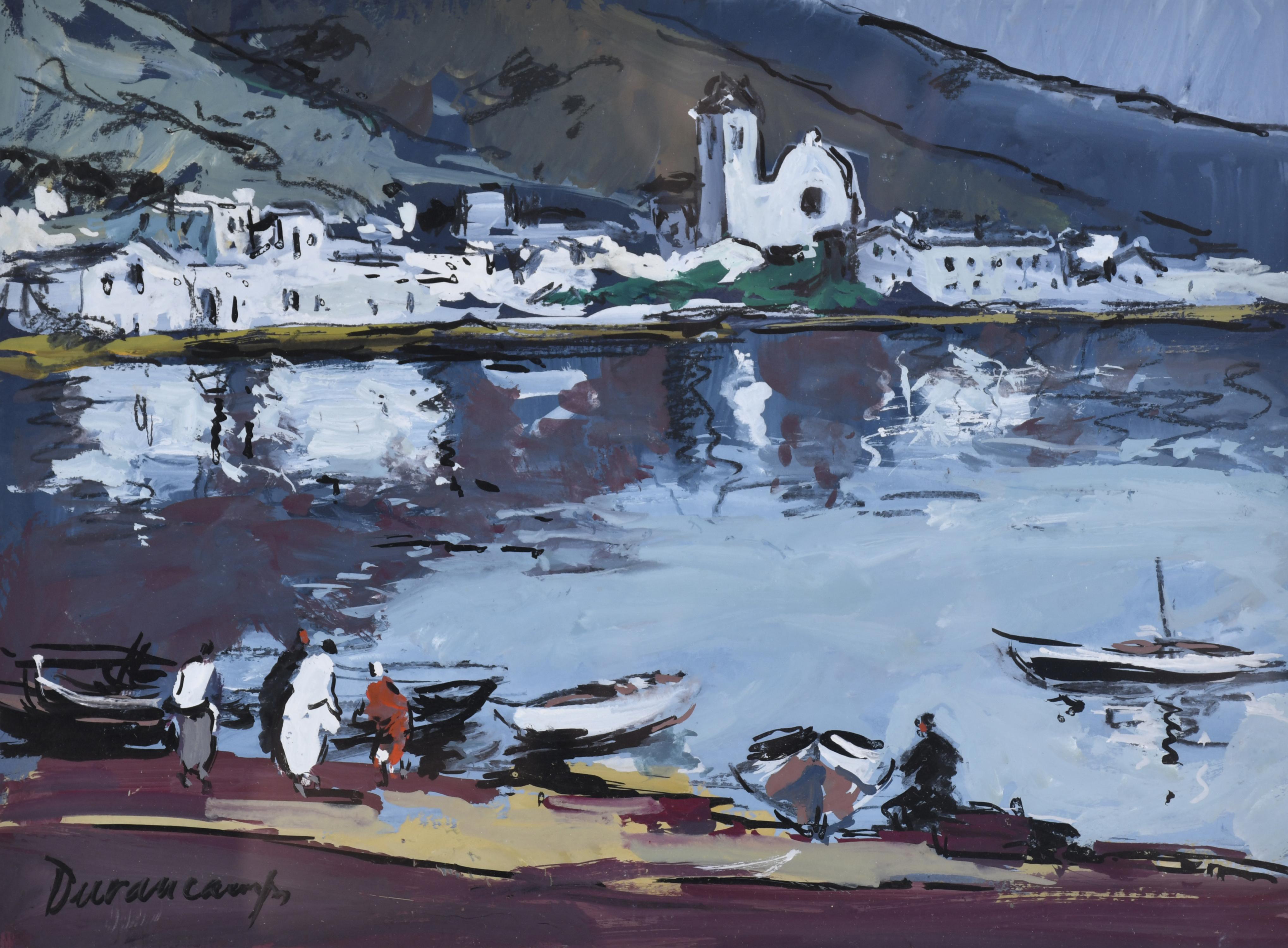 RAFAEL DURANCAMPS (1891-1979). "Cadaqués".