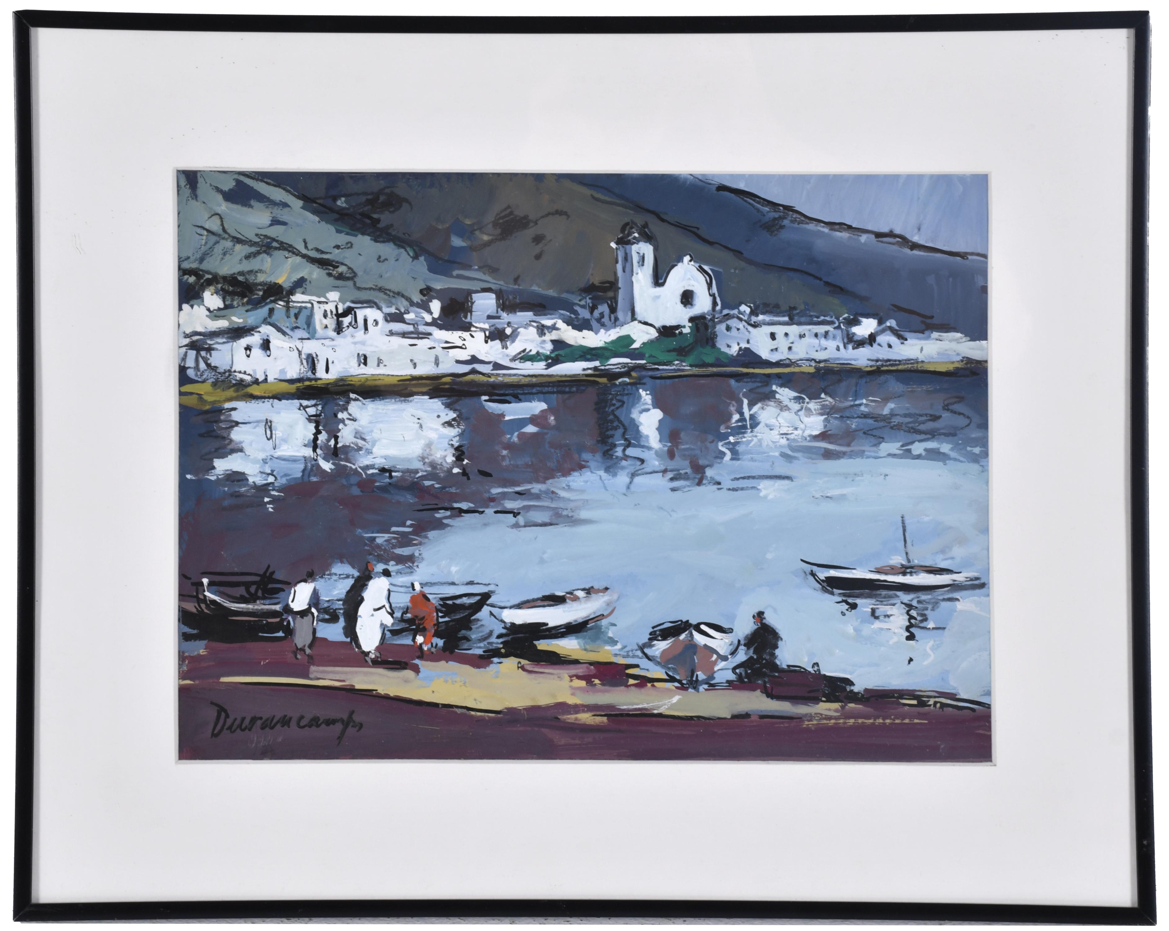 RAFAEL DURANCAMPS (1891-1979). "Cadaqués".