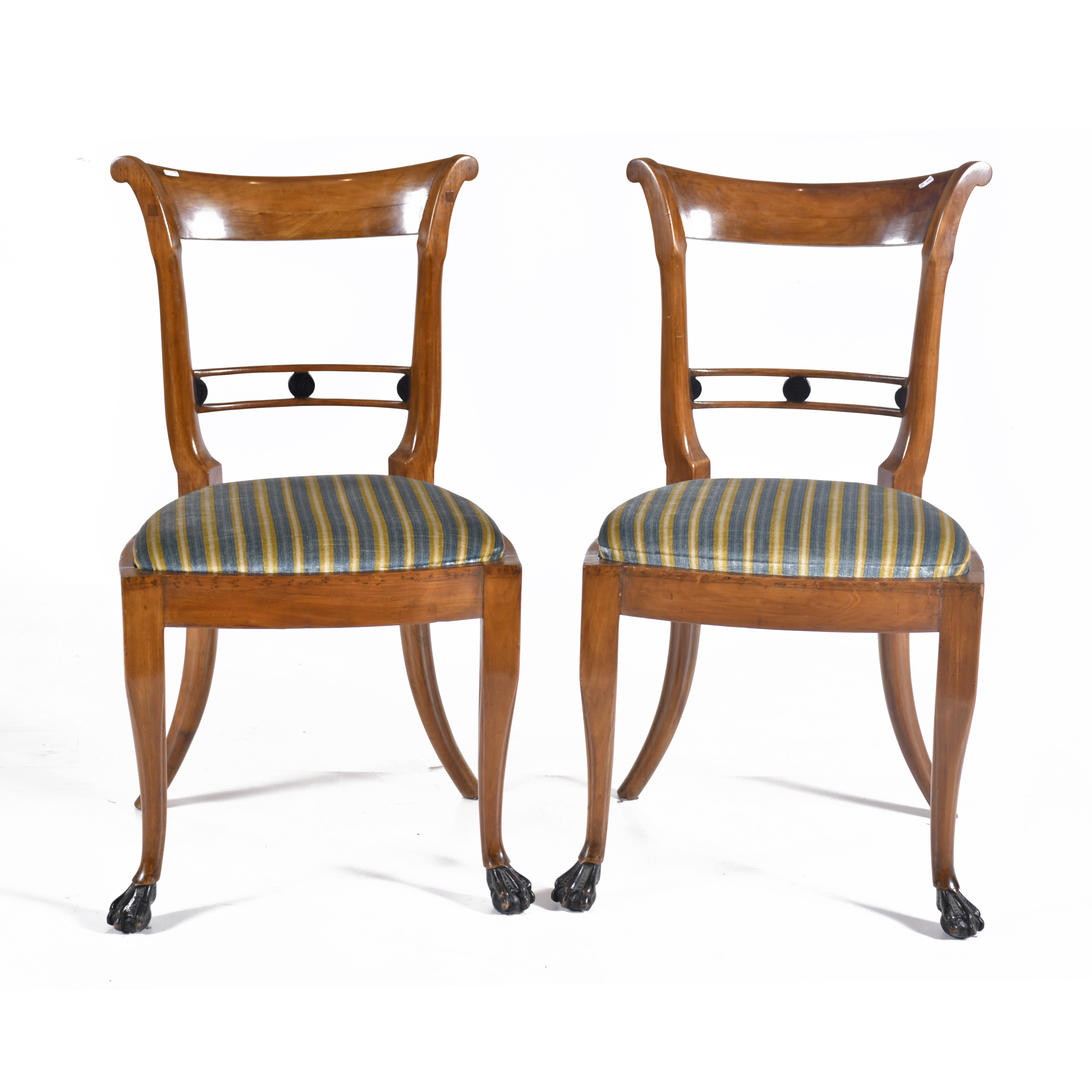 Conjunto de comedor Fernandino, siglo XIX. 