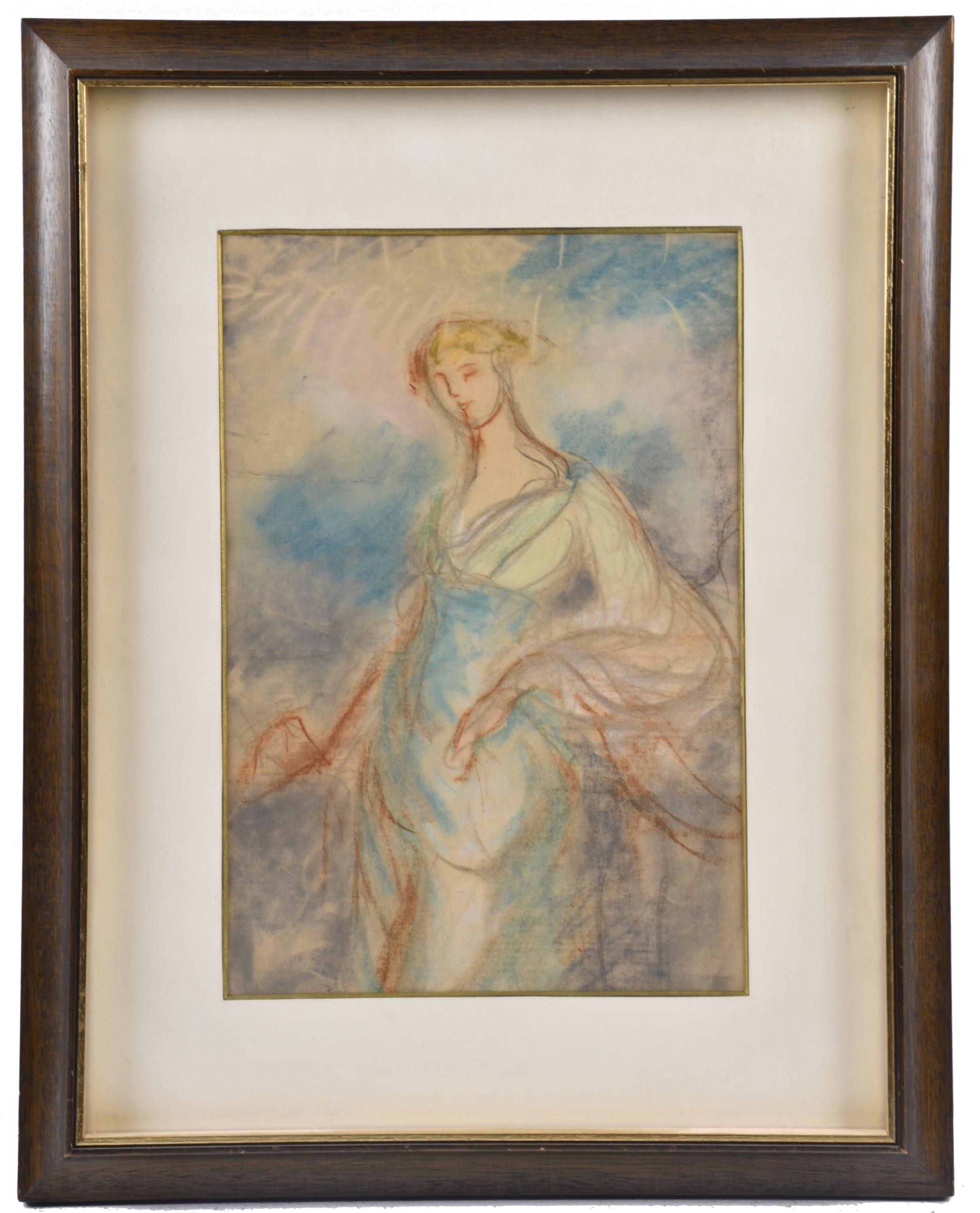 RICARD CANALS Y LLAMBÍ (1876-1931). "Figura femenina".