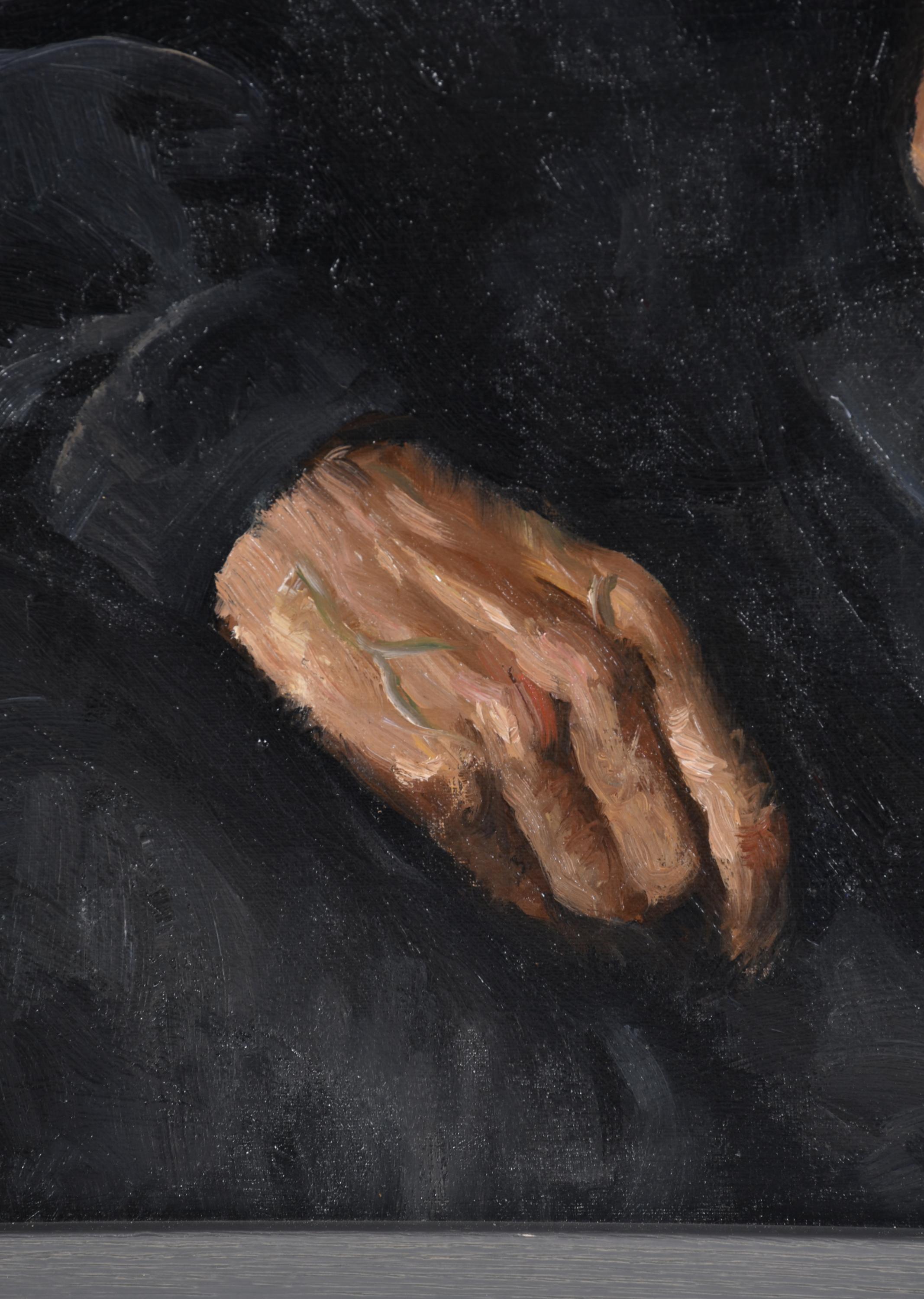 ALBERT RÀFOLS CULLARÉS (1892-1986).  "Retrato señora", 1944.