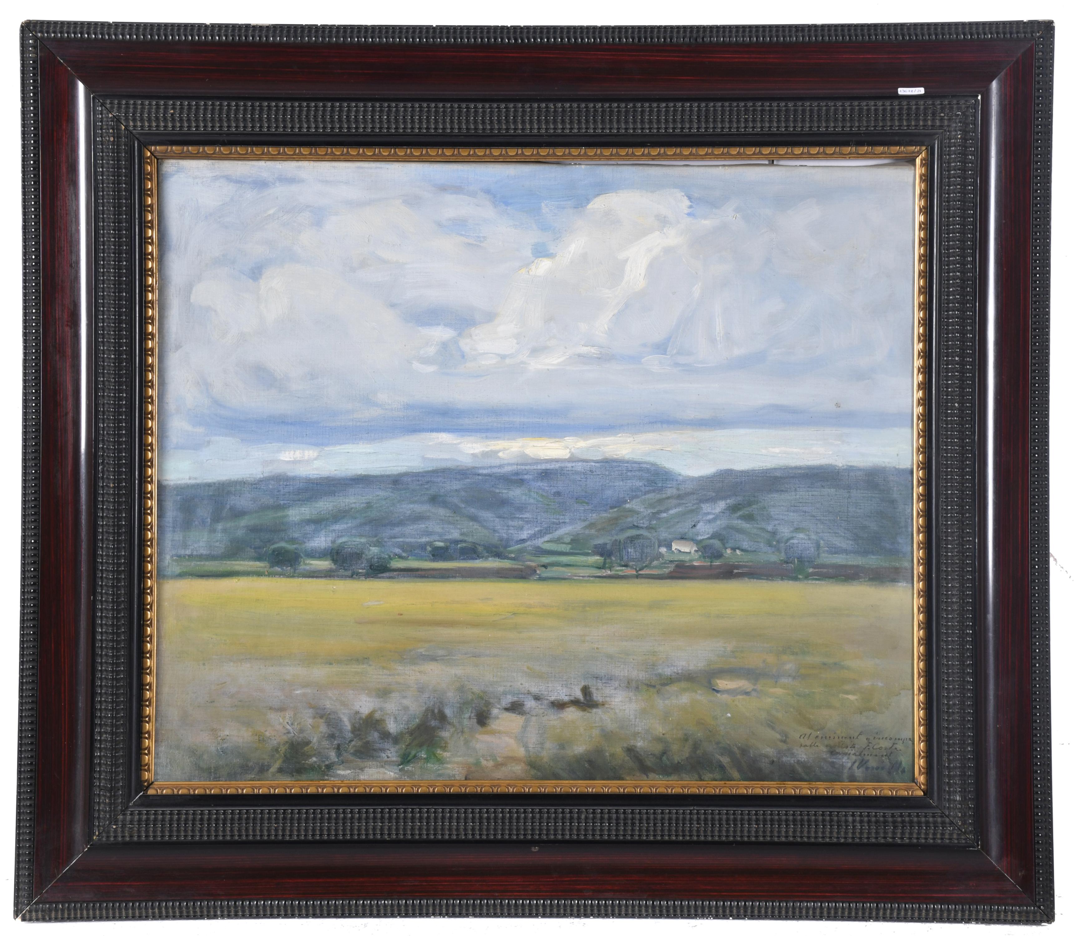 JOAQUIM VANCELLS (1865-1942). "Paisaje".