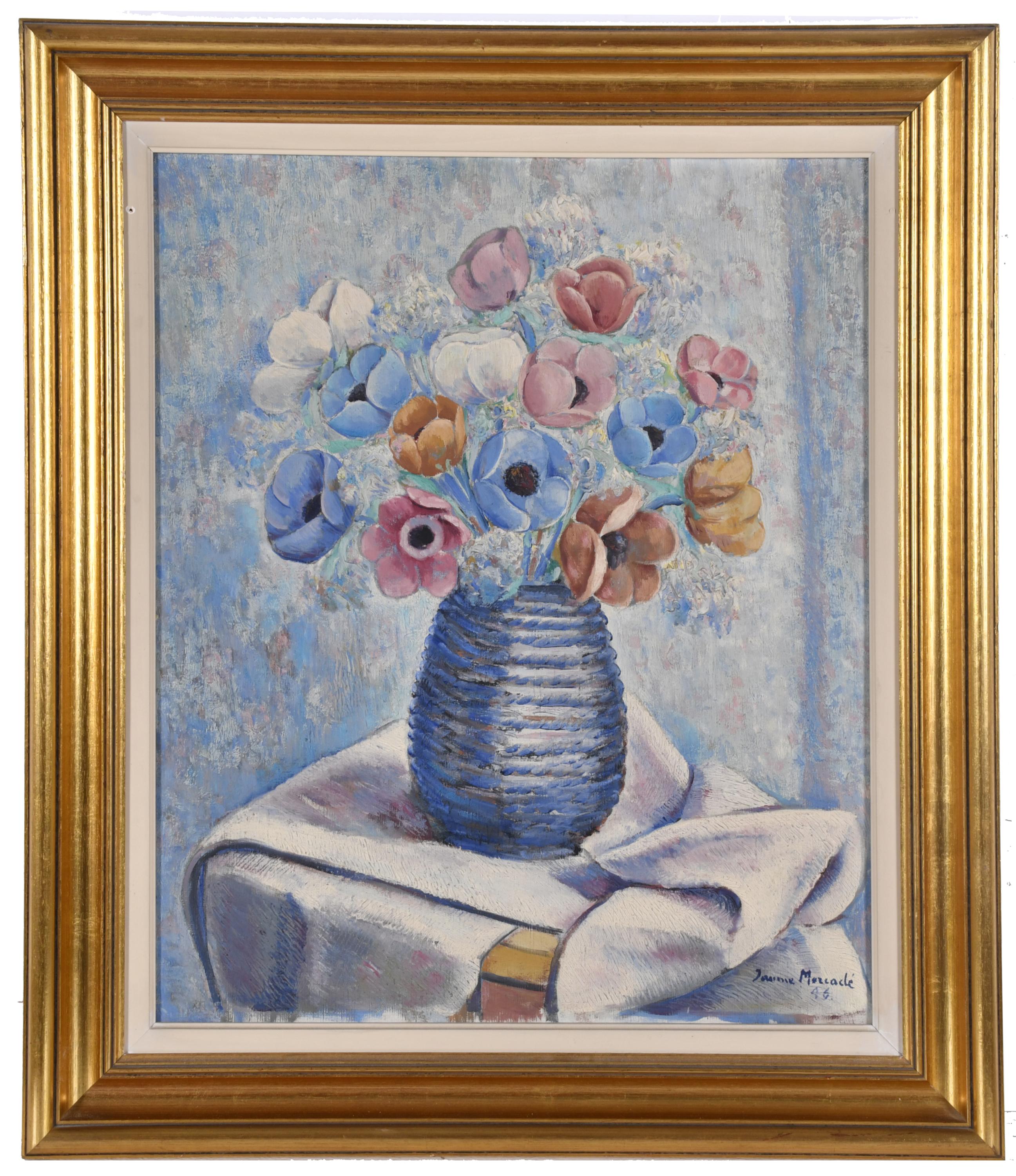 JAUME MERCADÉ I QUERALT (1887-1967). "Florero", 1946.