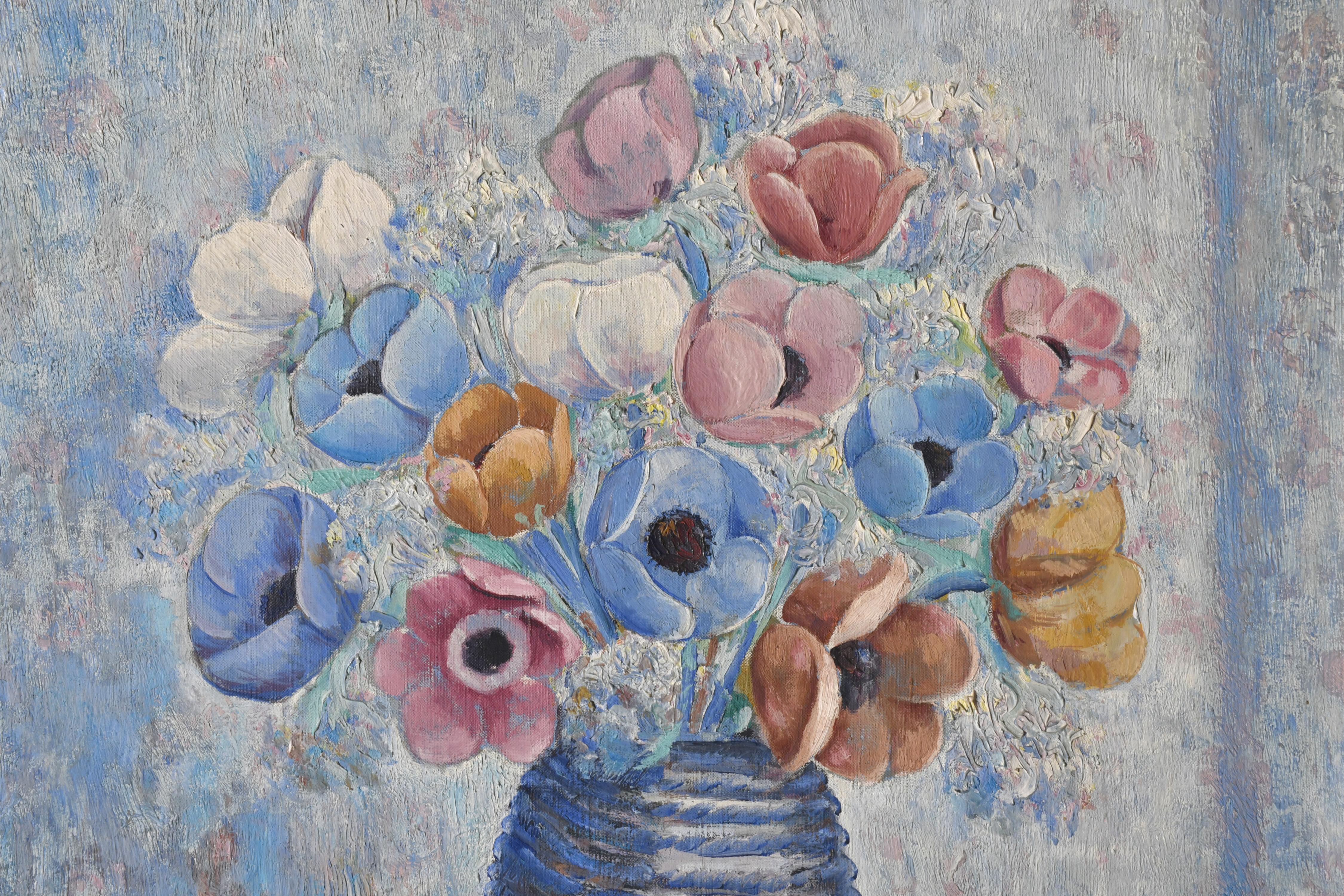 JAUME MERCADÉ I QUERALT (1887-1967). "Florero", 1946.