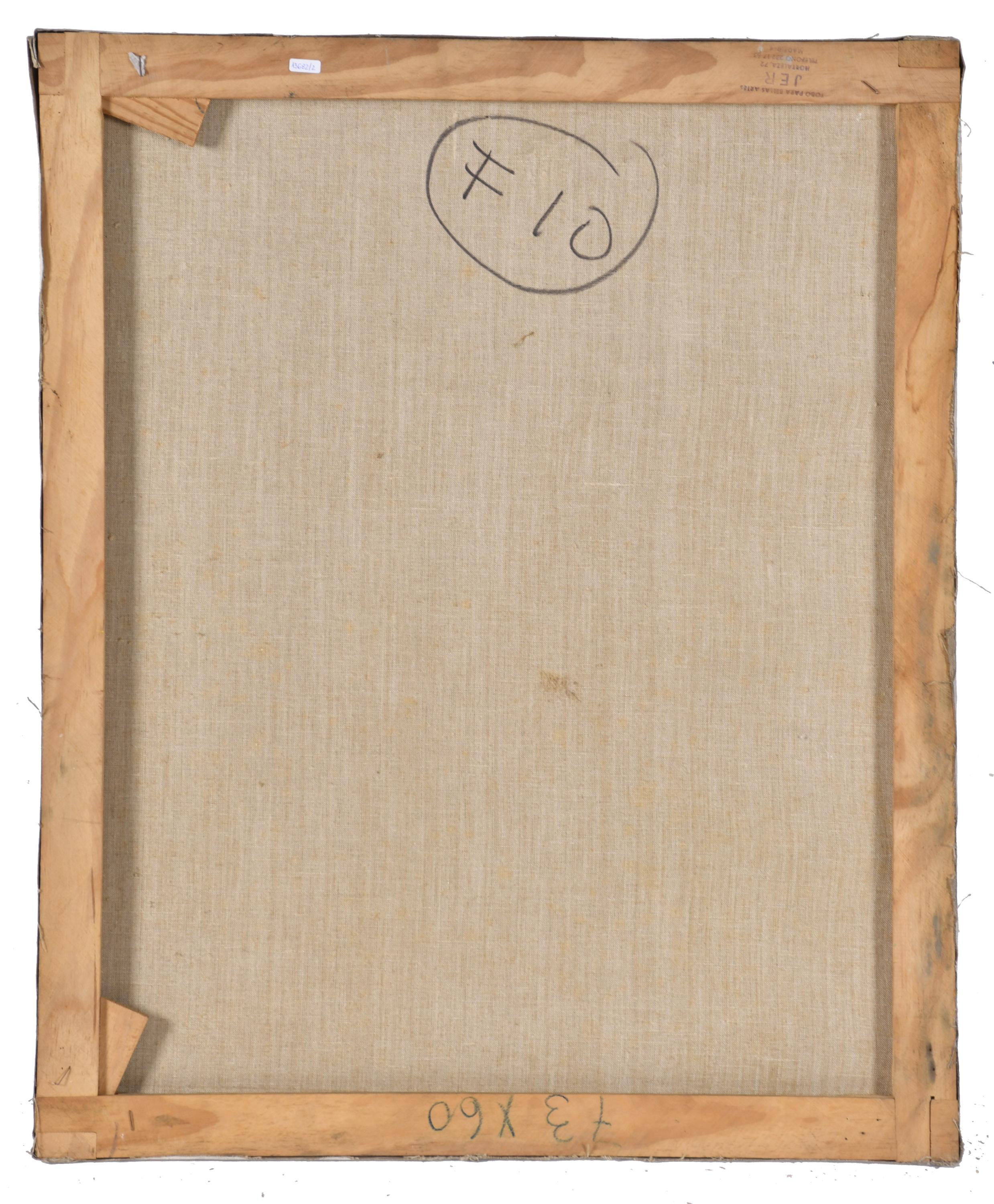  JUAN GARCÉS ESPINOSA (1935-2014).  "Figura con flor", 1972.