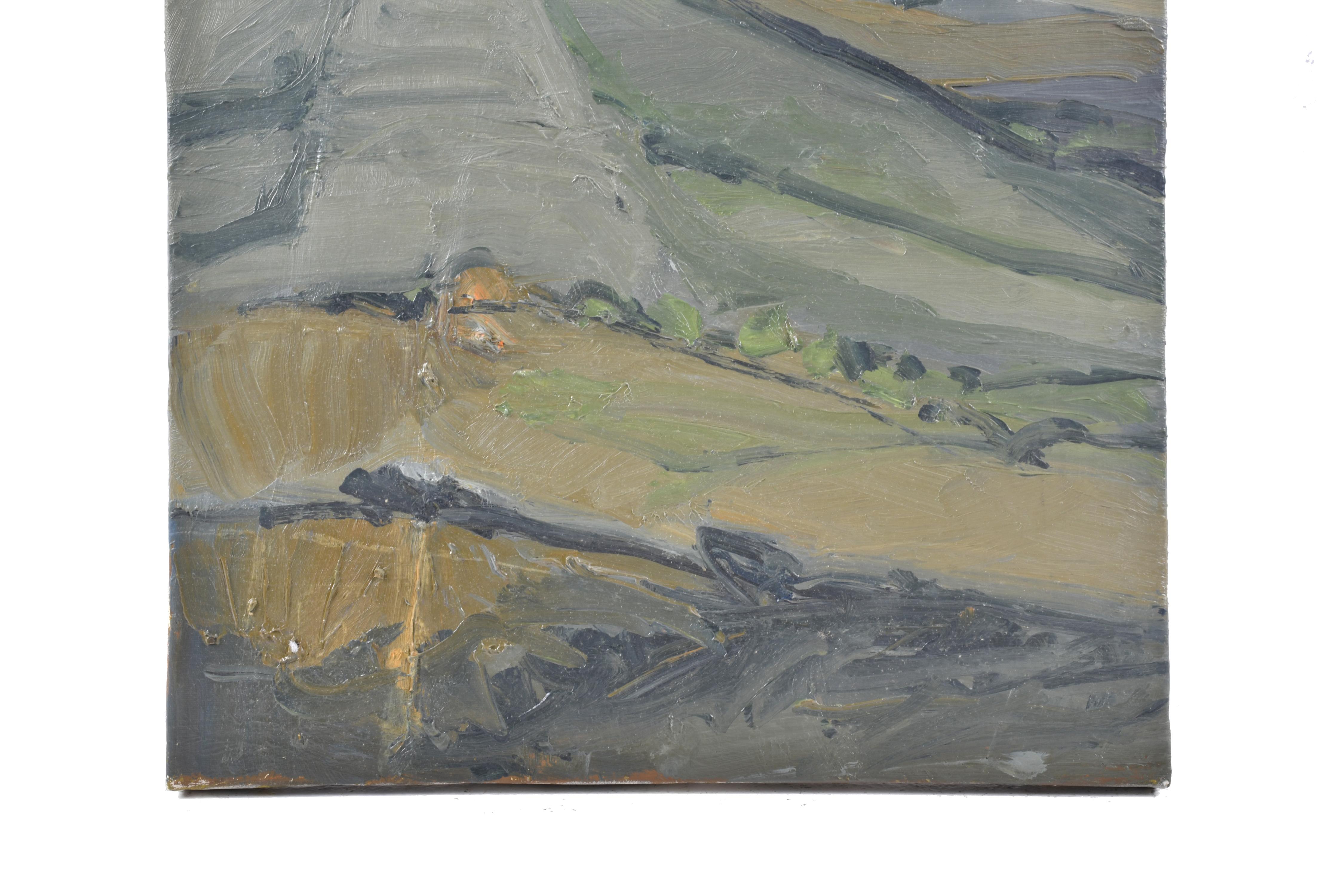  JUAN GARCÉS ESPINOSA (1935-2014).  "Paisaje".