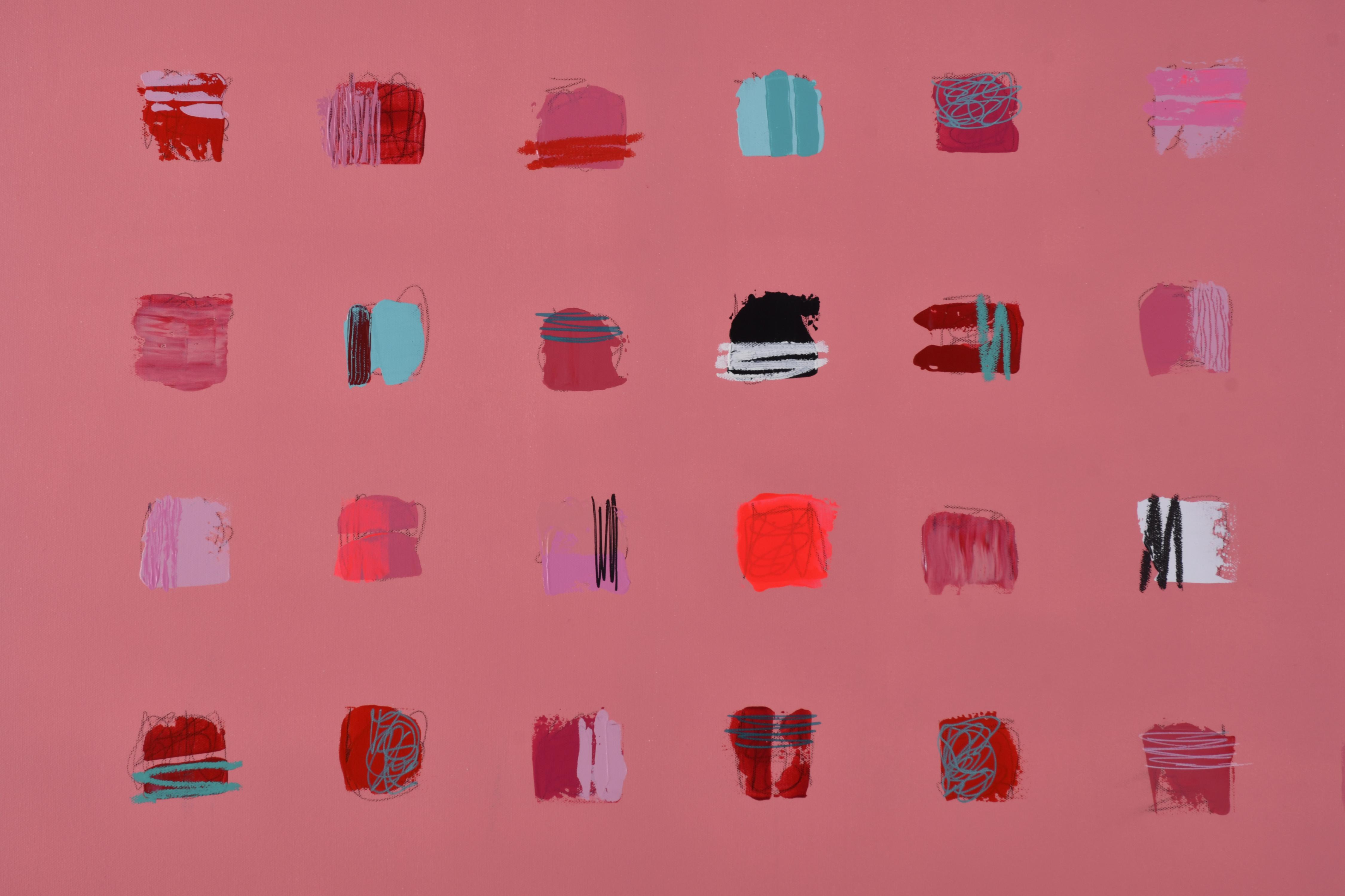 LAURA MAYNOU (1969).  "Coral and Mint".