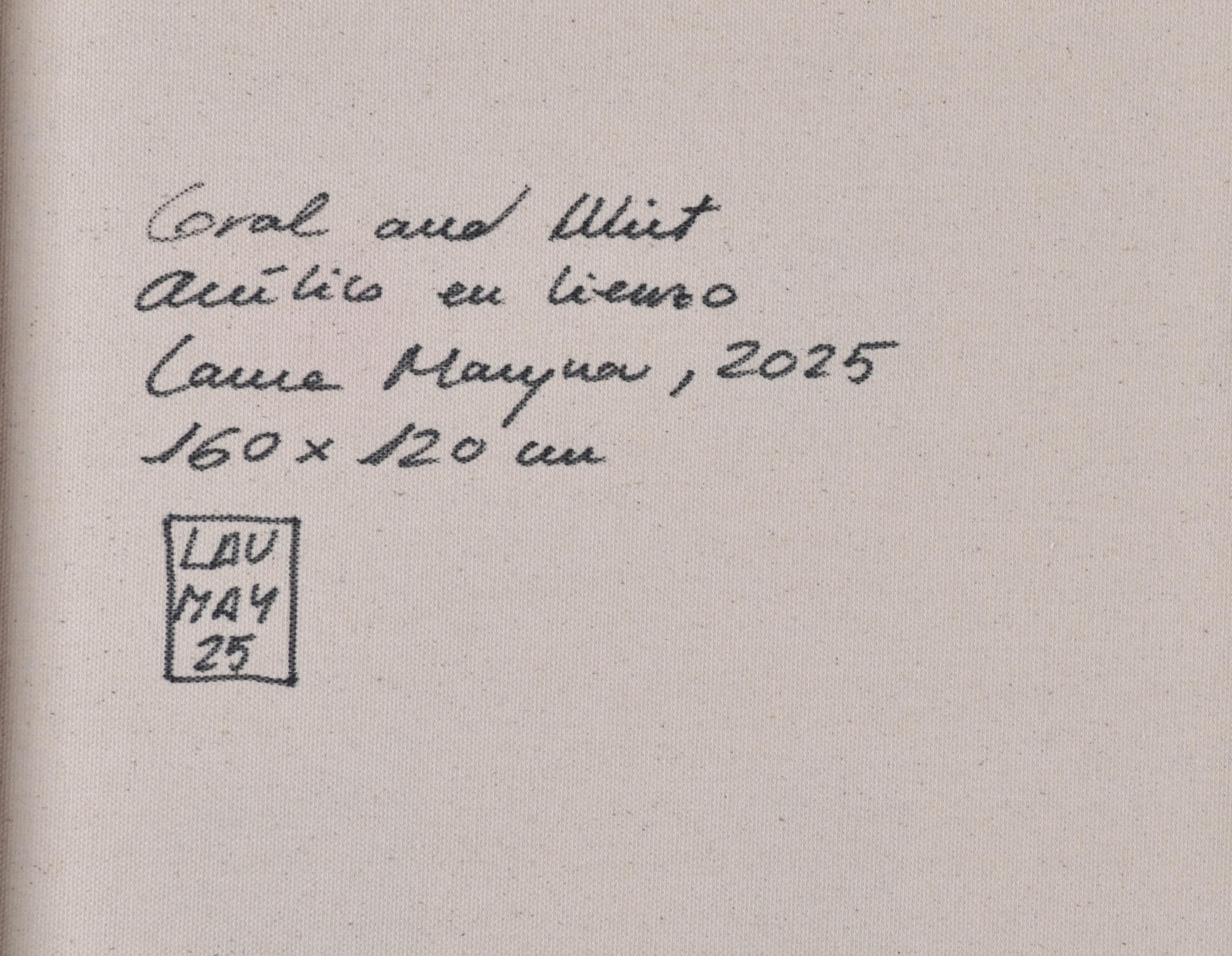 LAURA MAYNOU (1969).  "Coral and Mint".